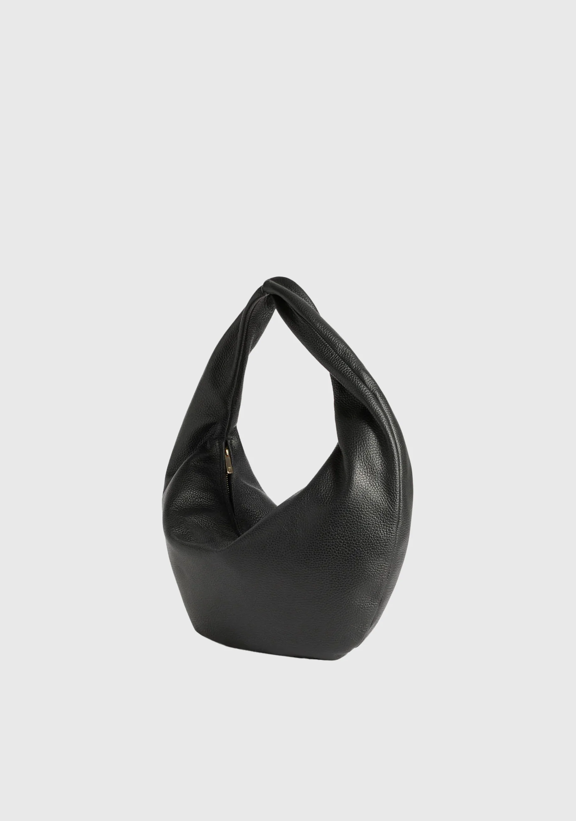Alva Leather Shoulder Bag_Black - Image 2