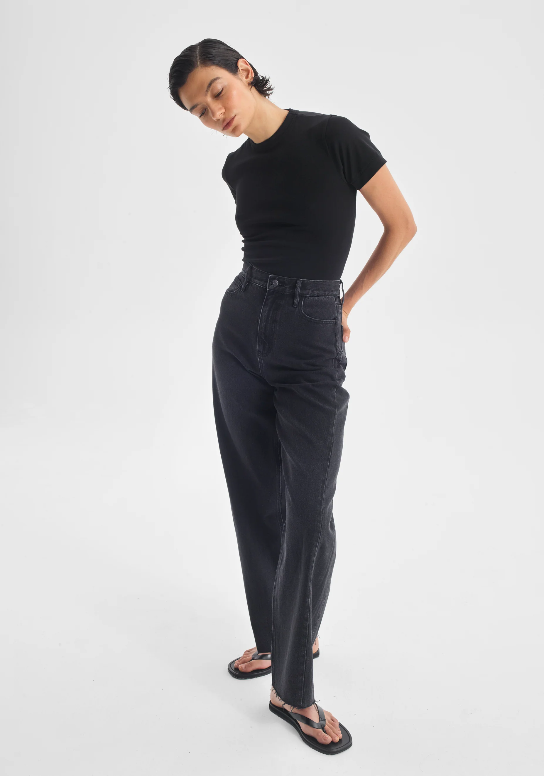 Arley Denim Jean_Black - Image 5