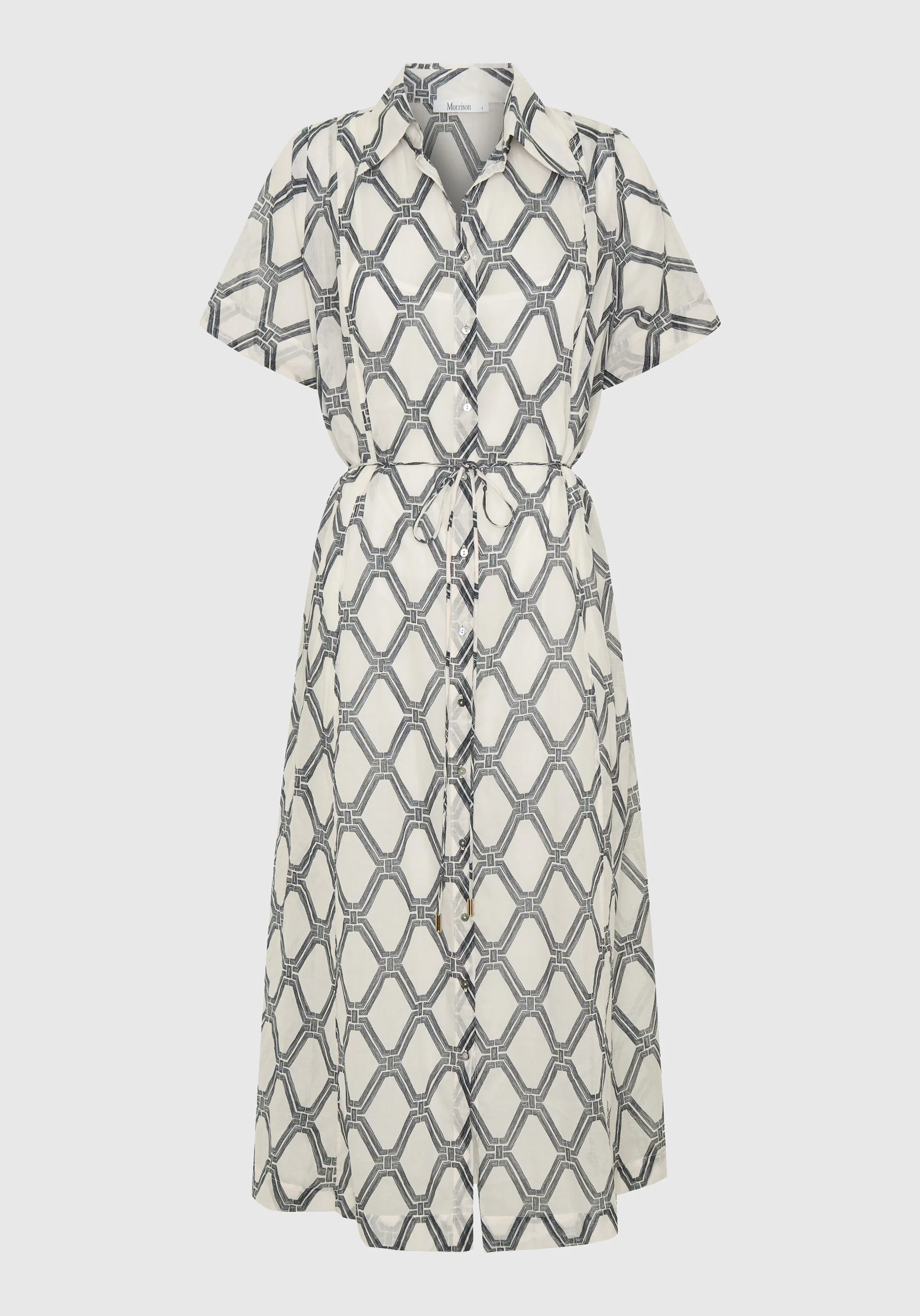 Arlo Shirt Dress_Cream - Image 7