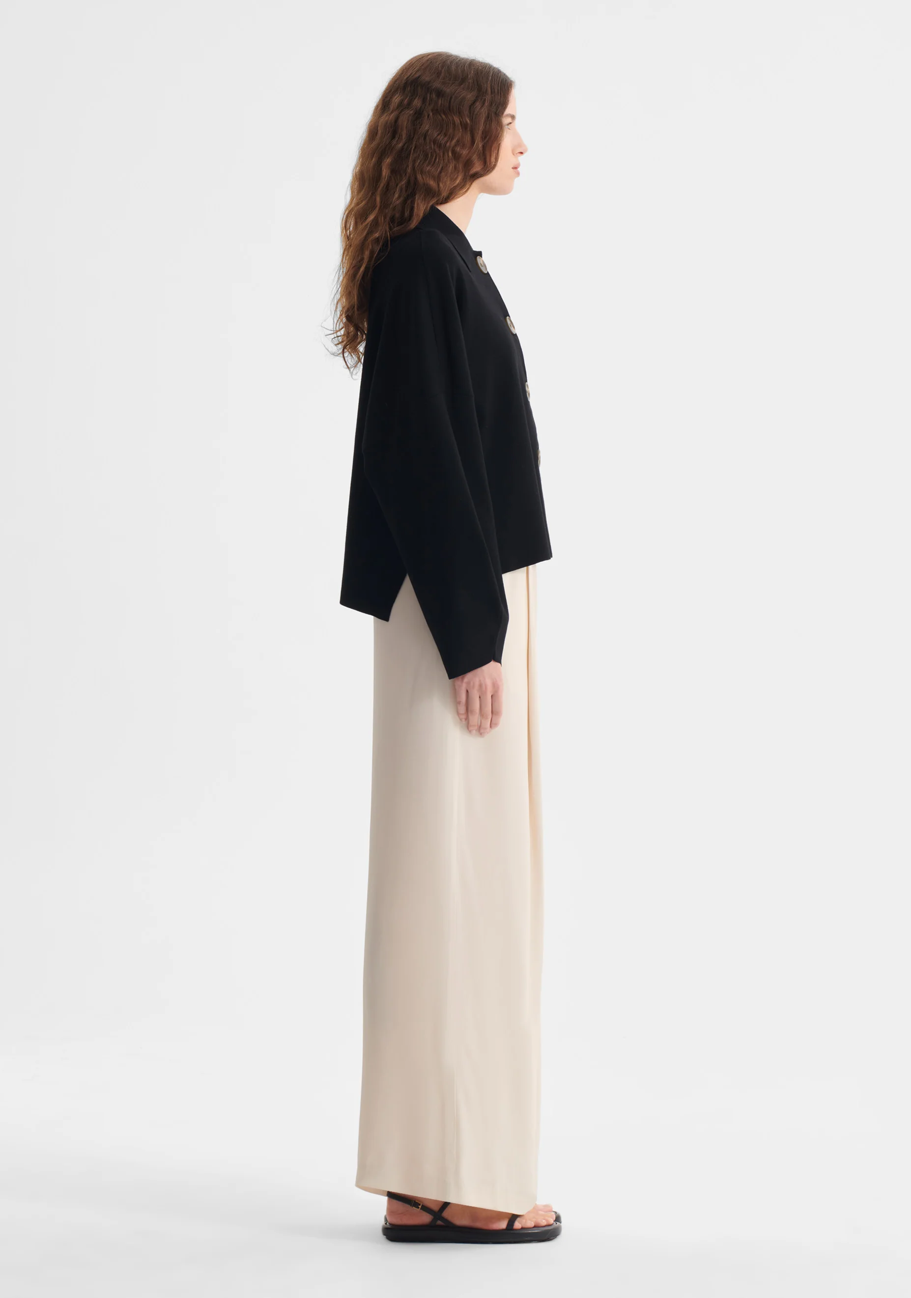 Bennett Knit Cardigan_Black - Image 5