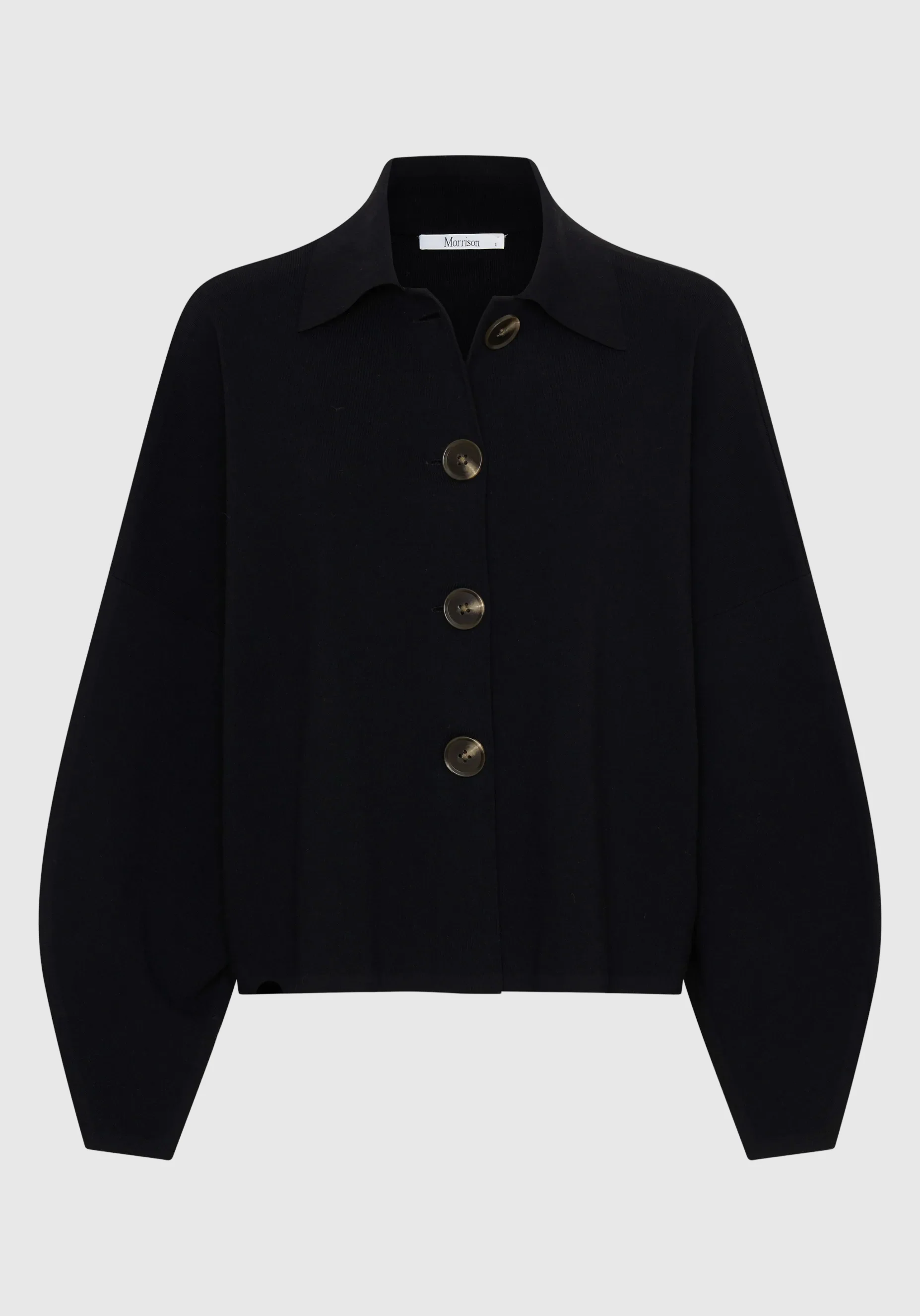 Bennett Knit Cardigan_Black - Image 7