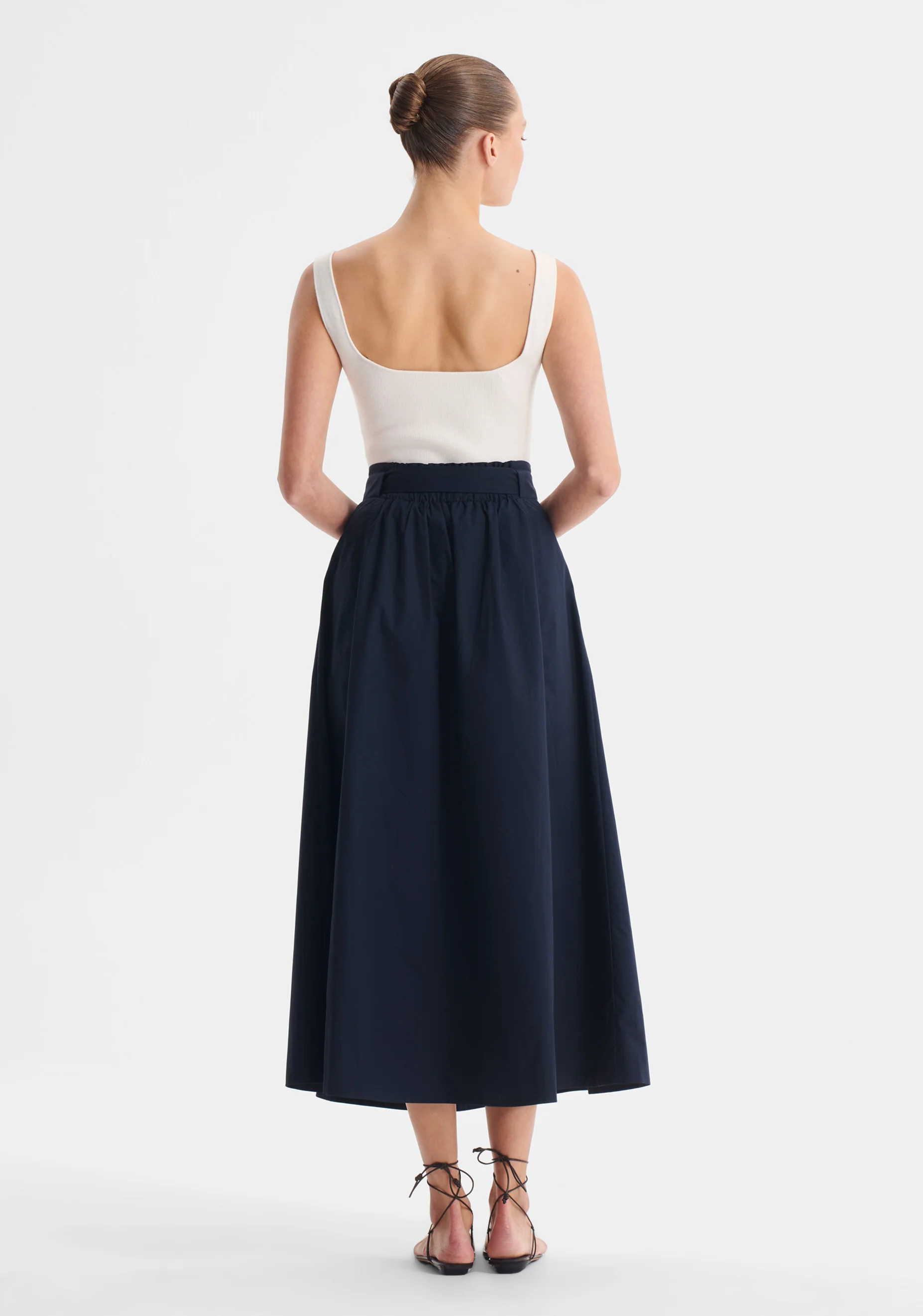 Bennett Knit Tank_White - Image 3