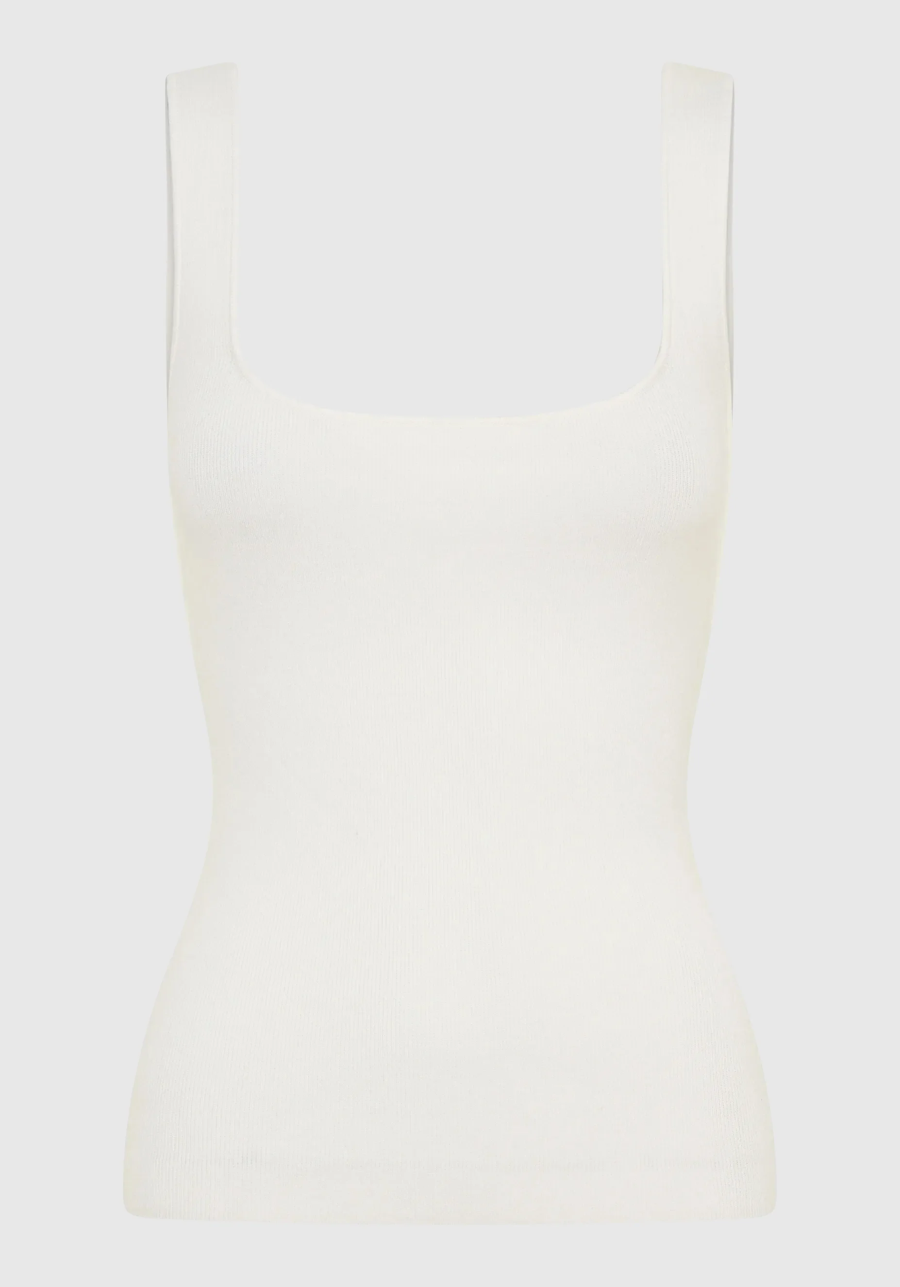 Bennett Knit Tank_White - Image 4
