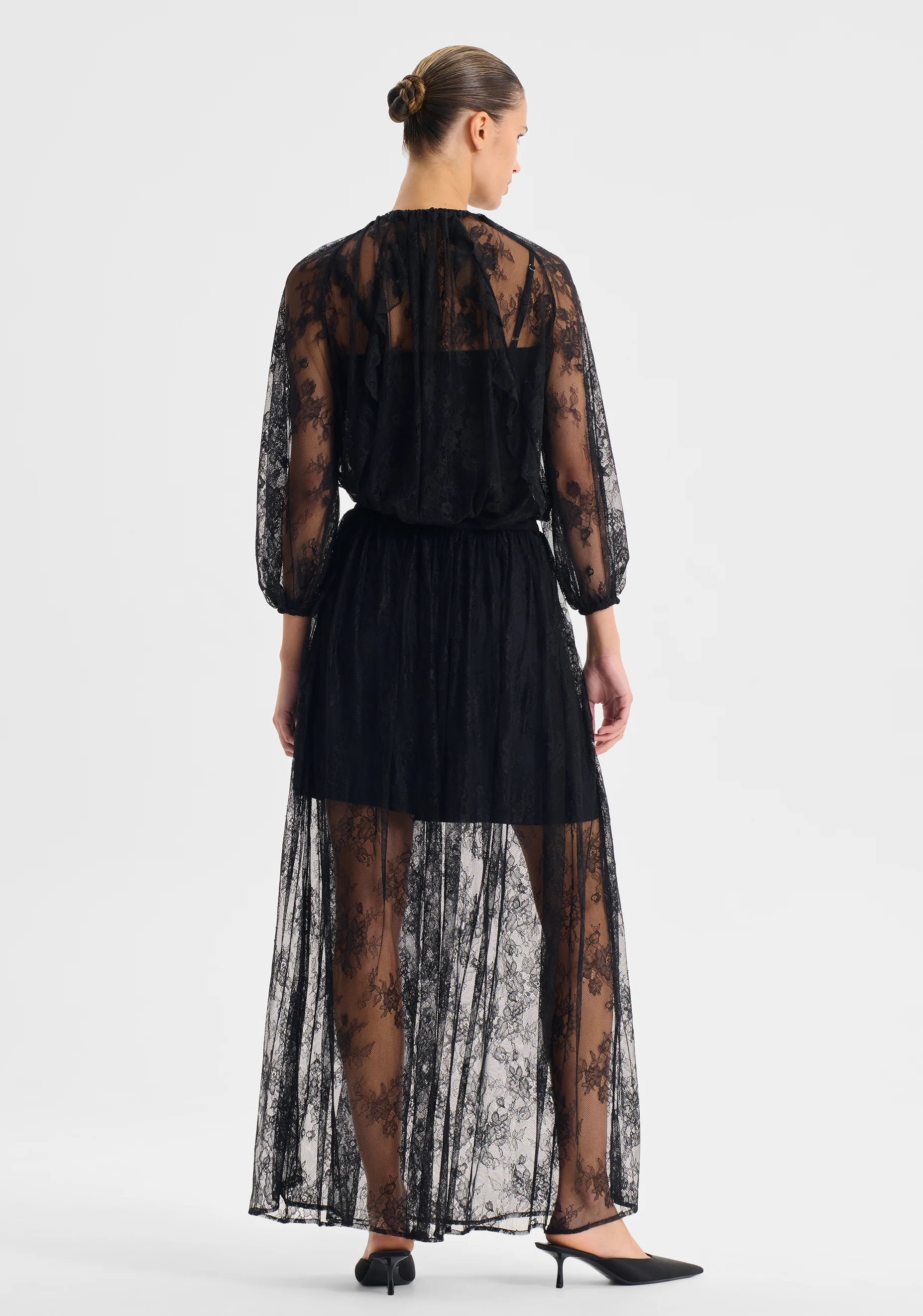Bijoux Lace Skirt_Black - Image 4
