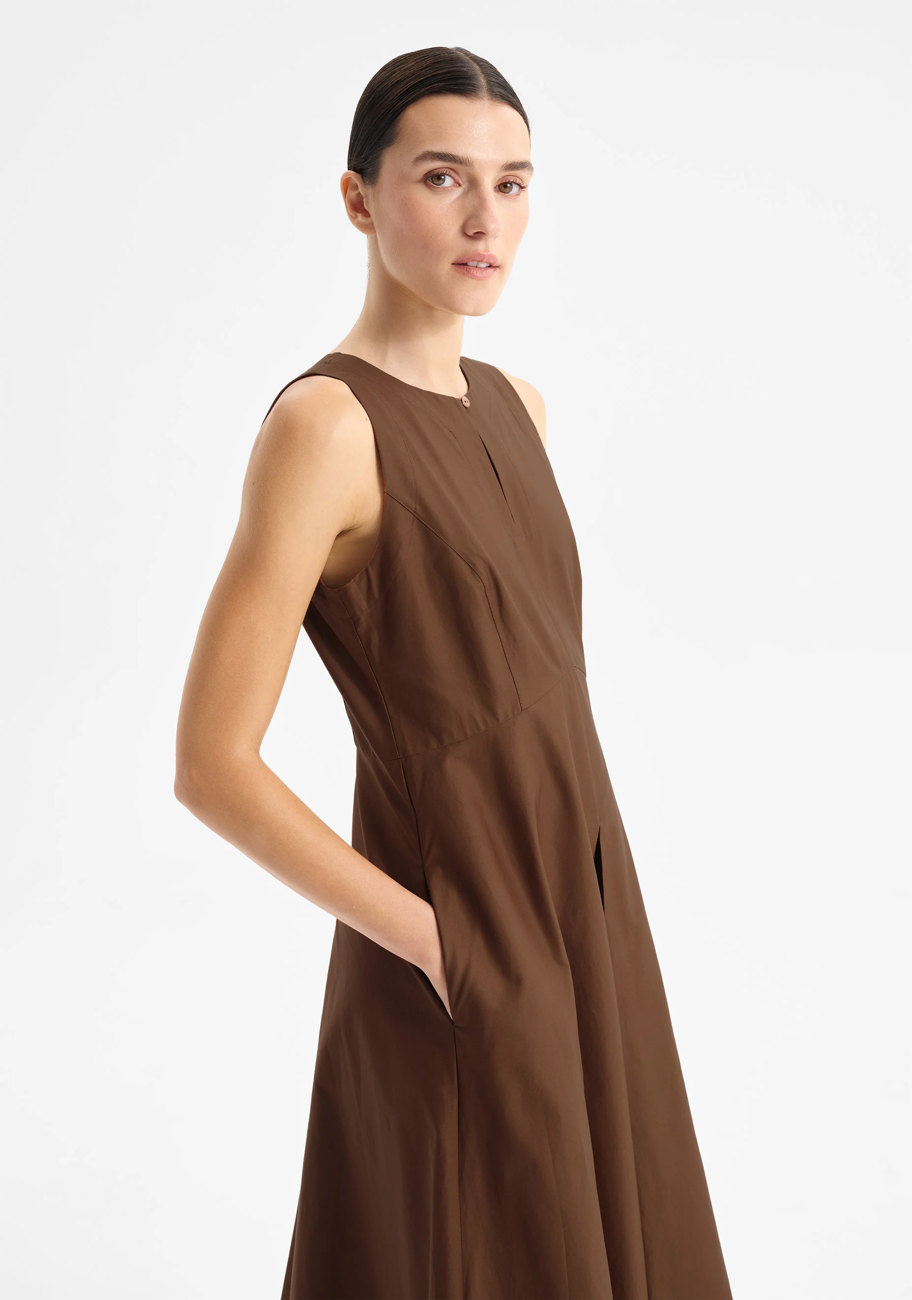 Brooks Dress_Chocolate - Image 5