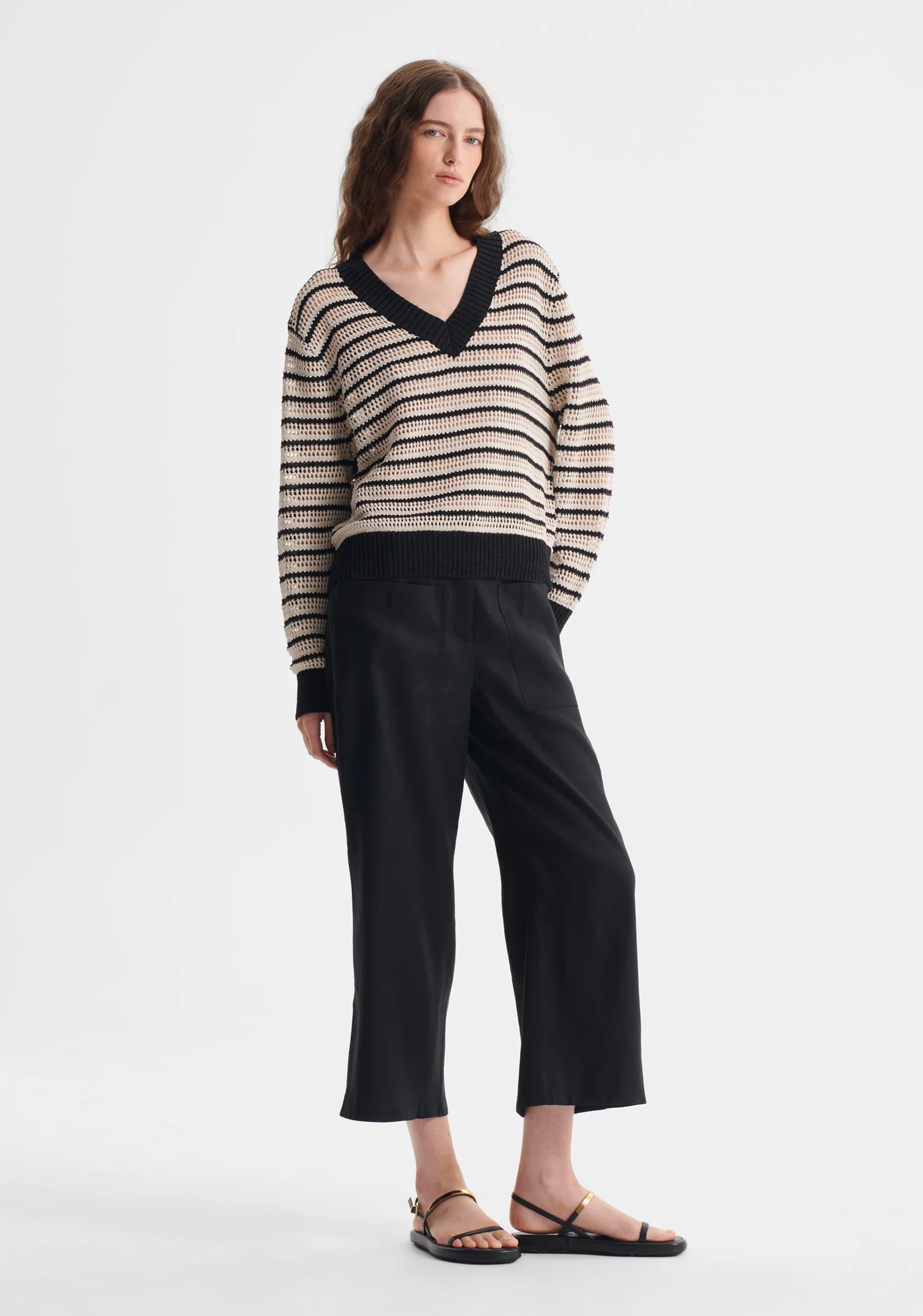 Clover Knit Pullover_Stripe - Image 3