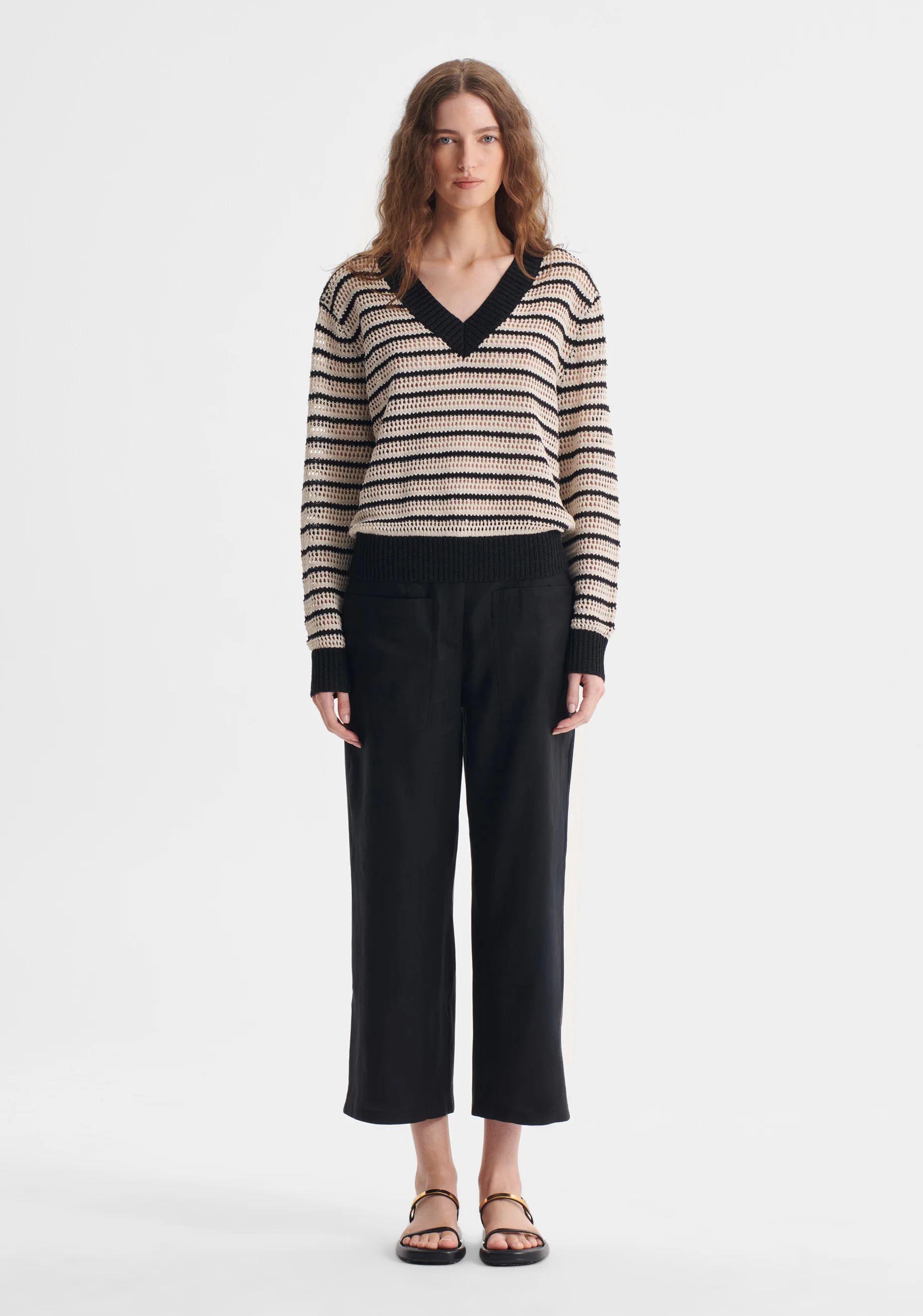Clover Knit Pullover_Stripe - Image 4