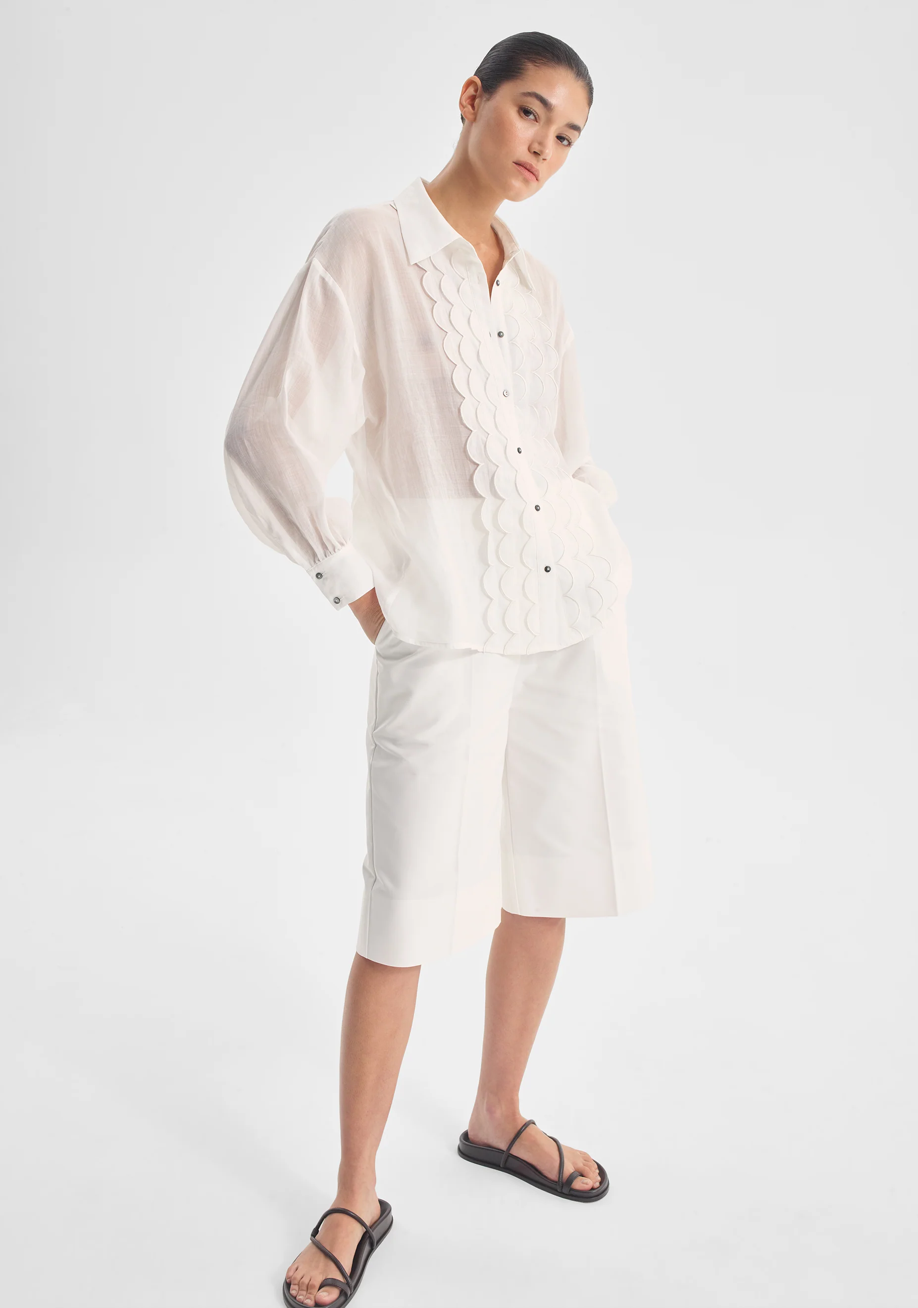 Constance Shirt_White - Image 2