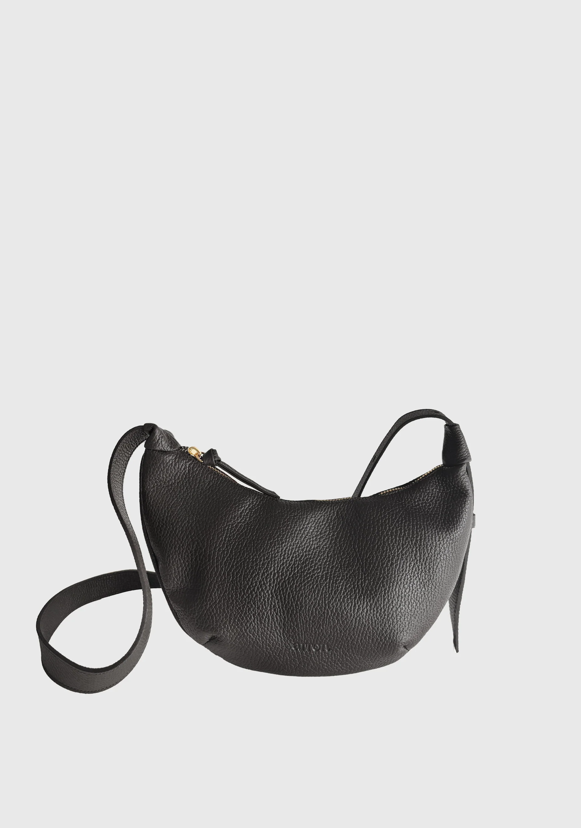 Crossbody Leather Bag_Black - Image 3