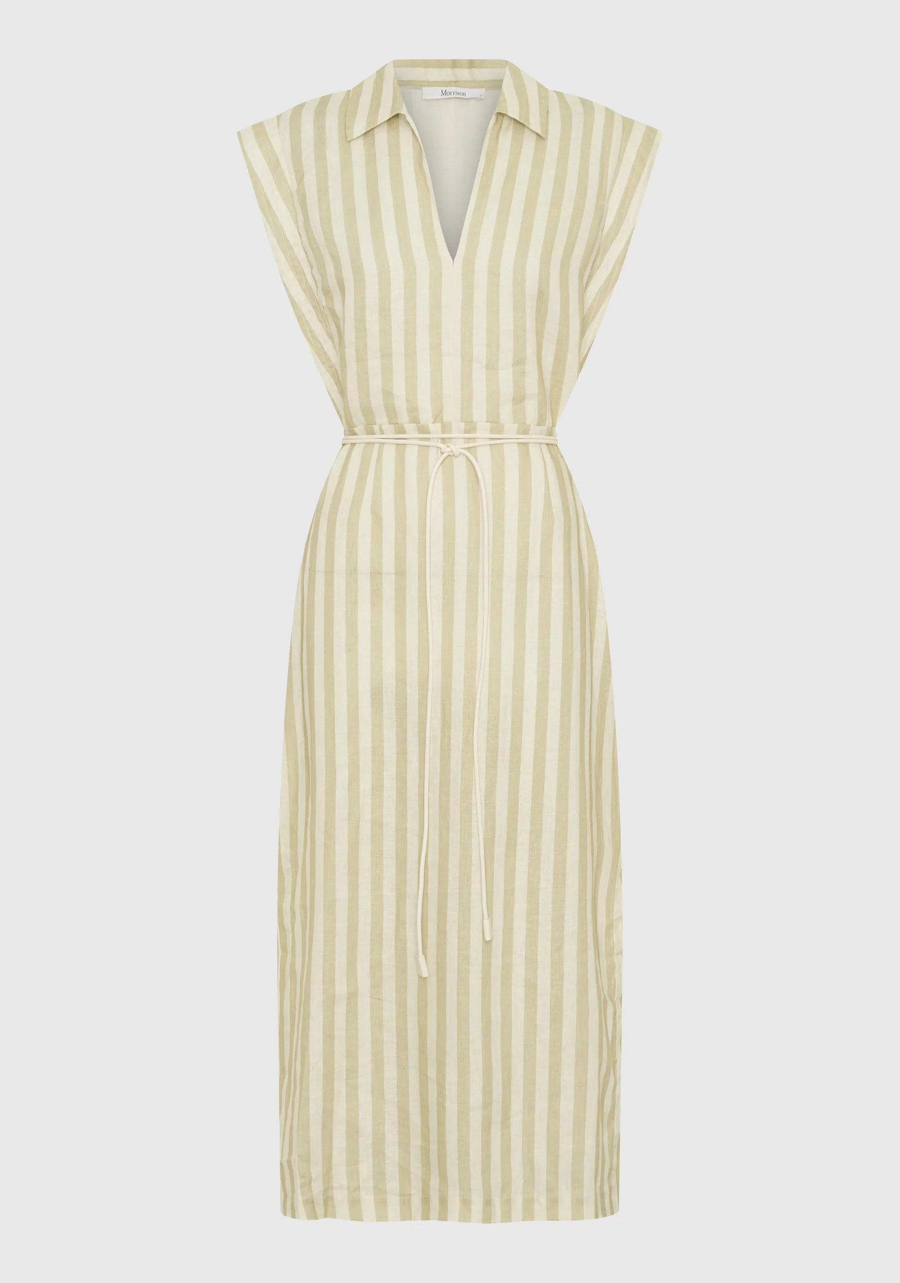 Cybil Linen Dress_Stripe - Image 5