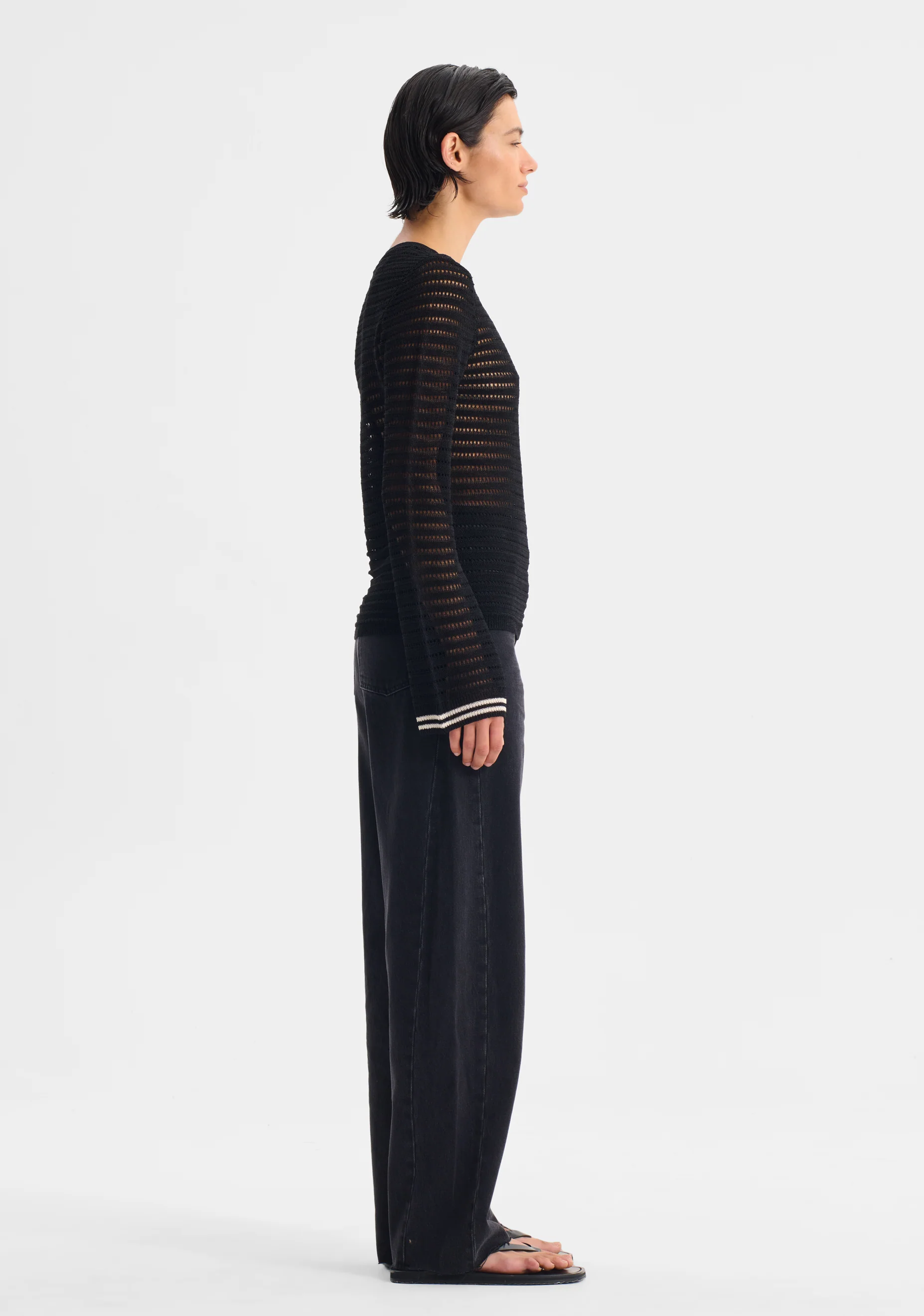 Dallas Knit Pullover_Black - Image 4