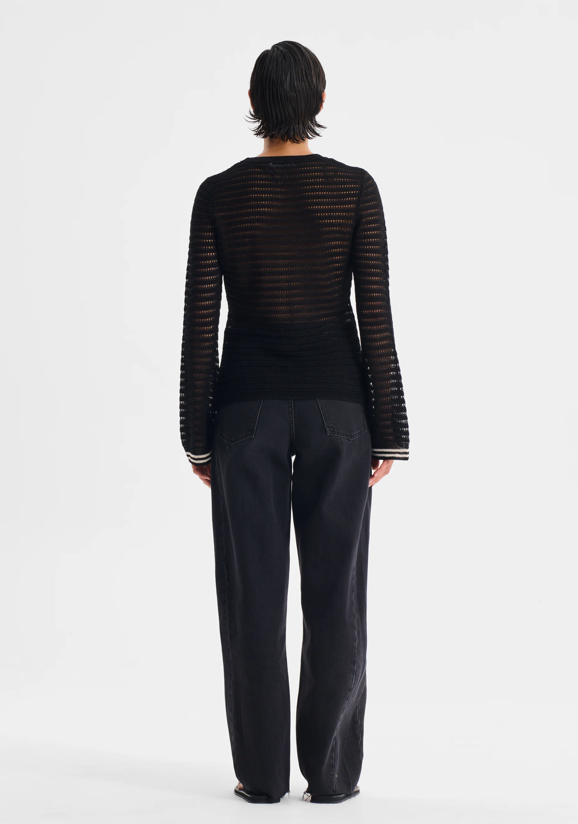 Dallas Knit Pullover_Black - Image 5