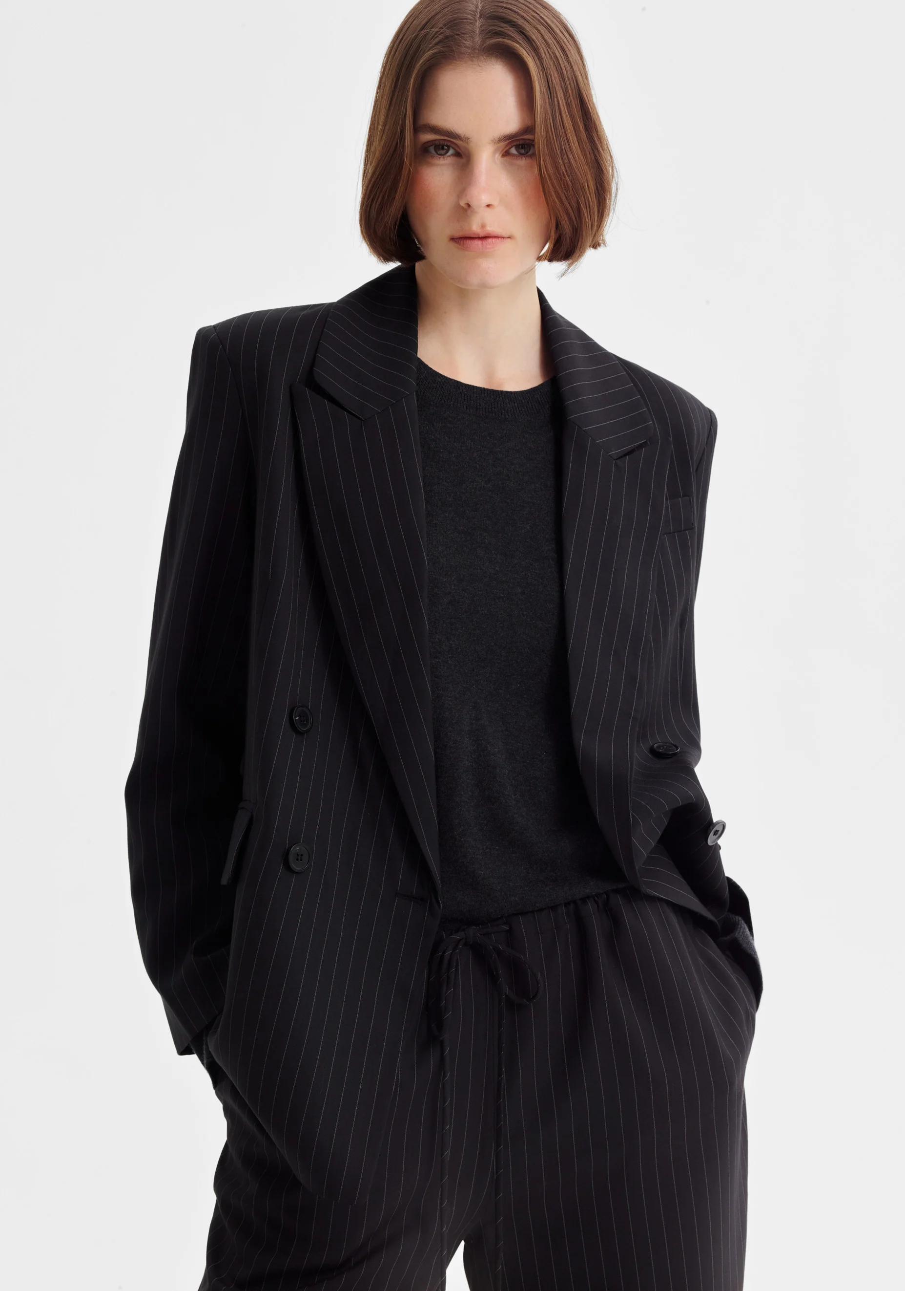 Diego Drawstring Pant_Pinstripe - Image 6