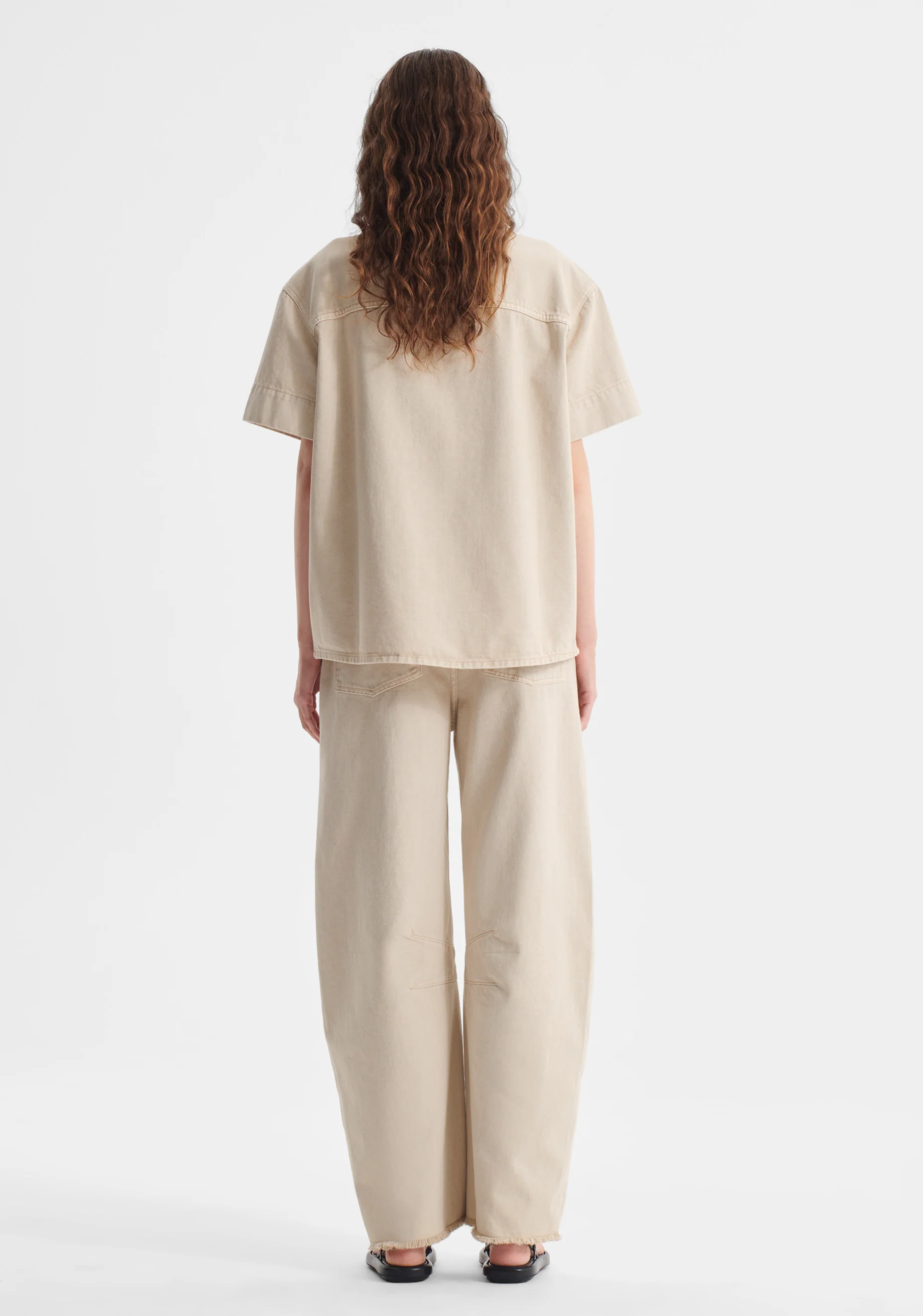 Ferguson Denim Shirt_Sand - Image 5