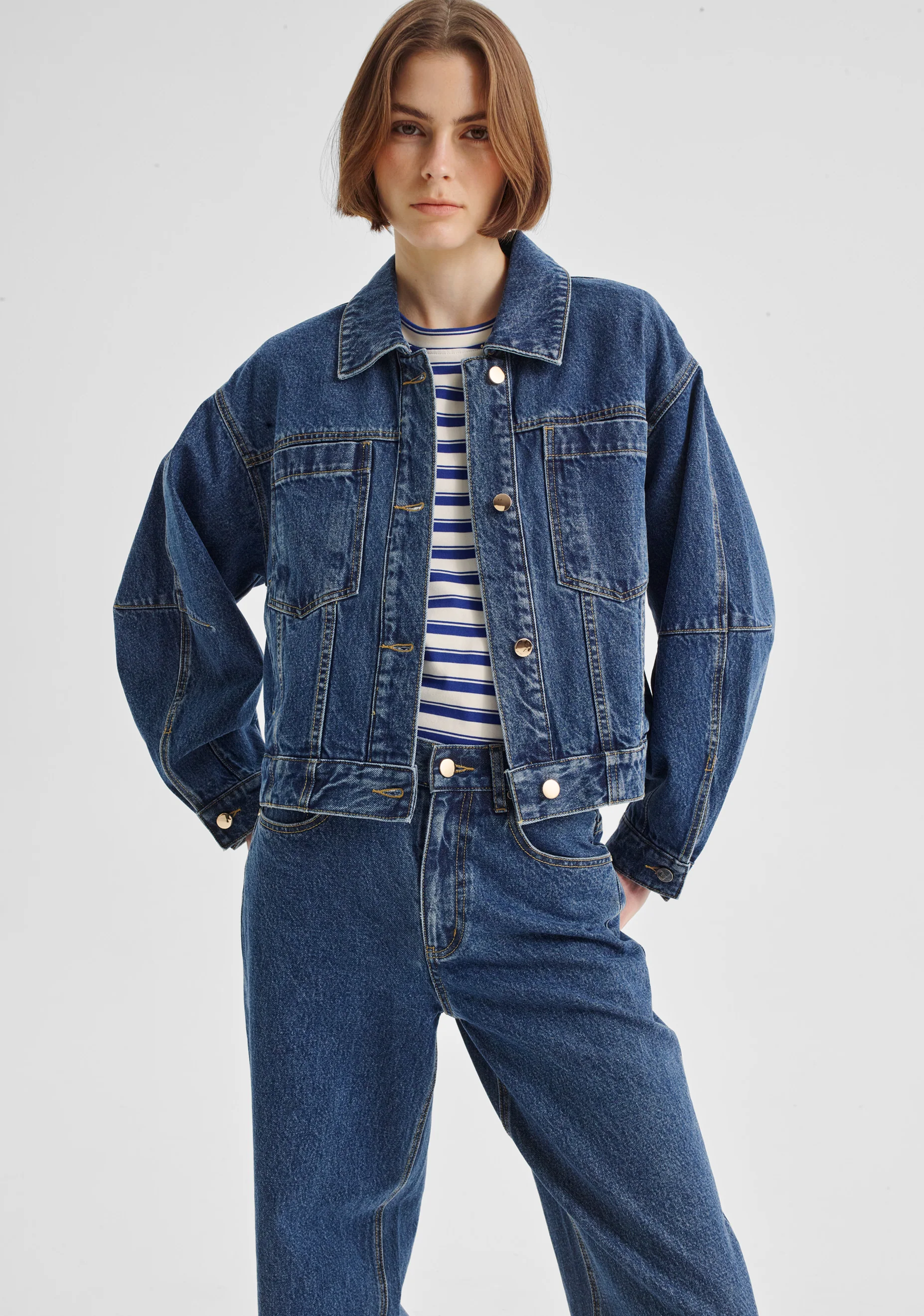 Fisher Denim Jacket_Blue - Image 2