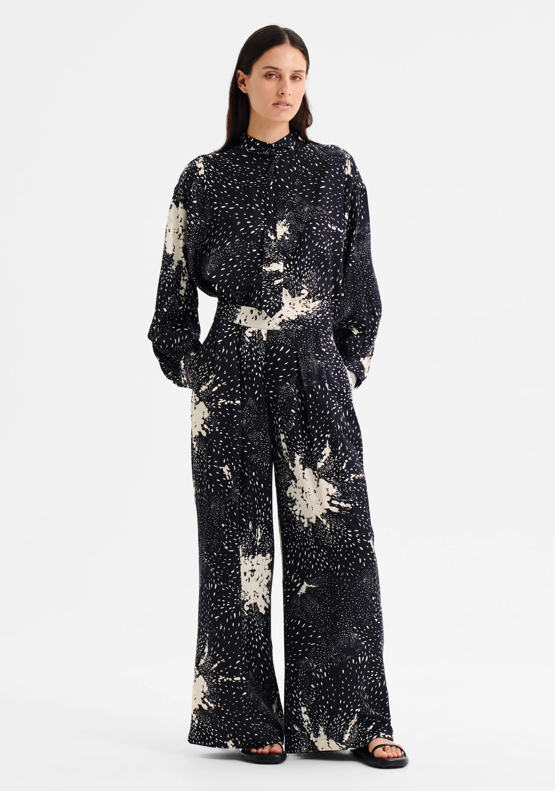 Florian Swing Shirt_Black Print - Image 5