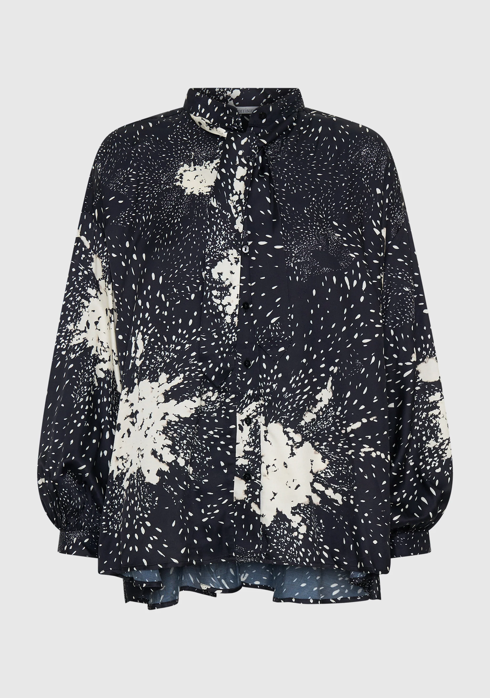 Florian Swing Shirt_Black Print - Image 8