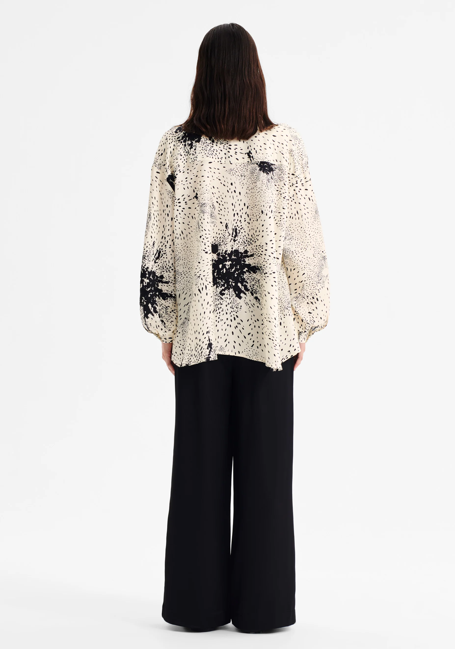 Florian Swing Shirt_Ecru Print - Image 6