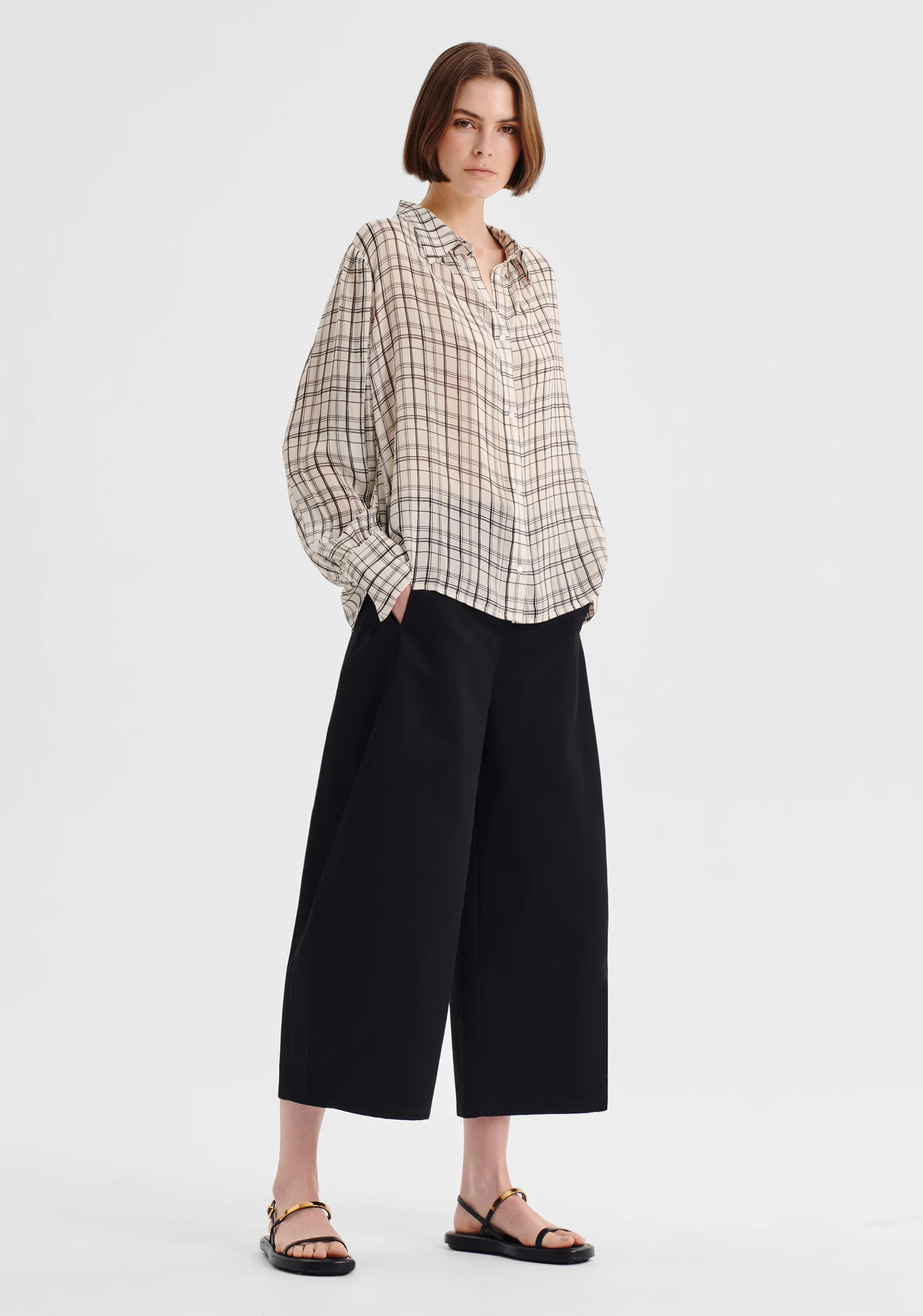 Francis Blouse Ecru_Print - Image 4
