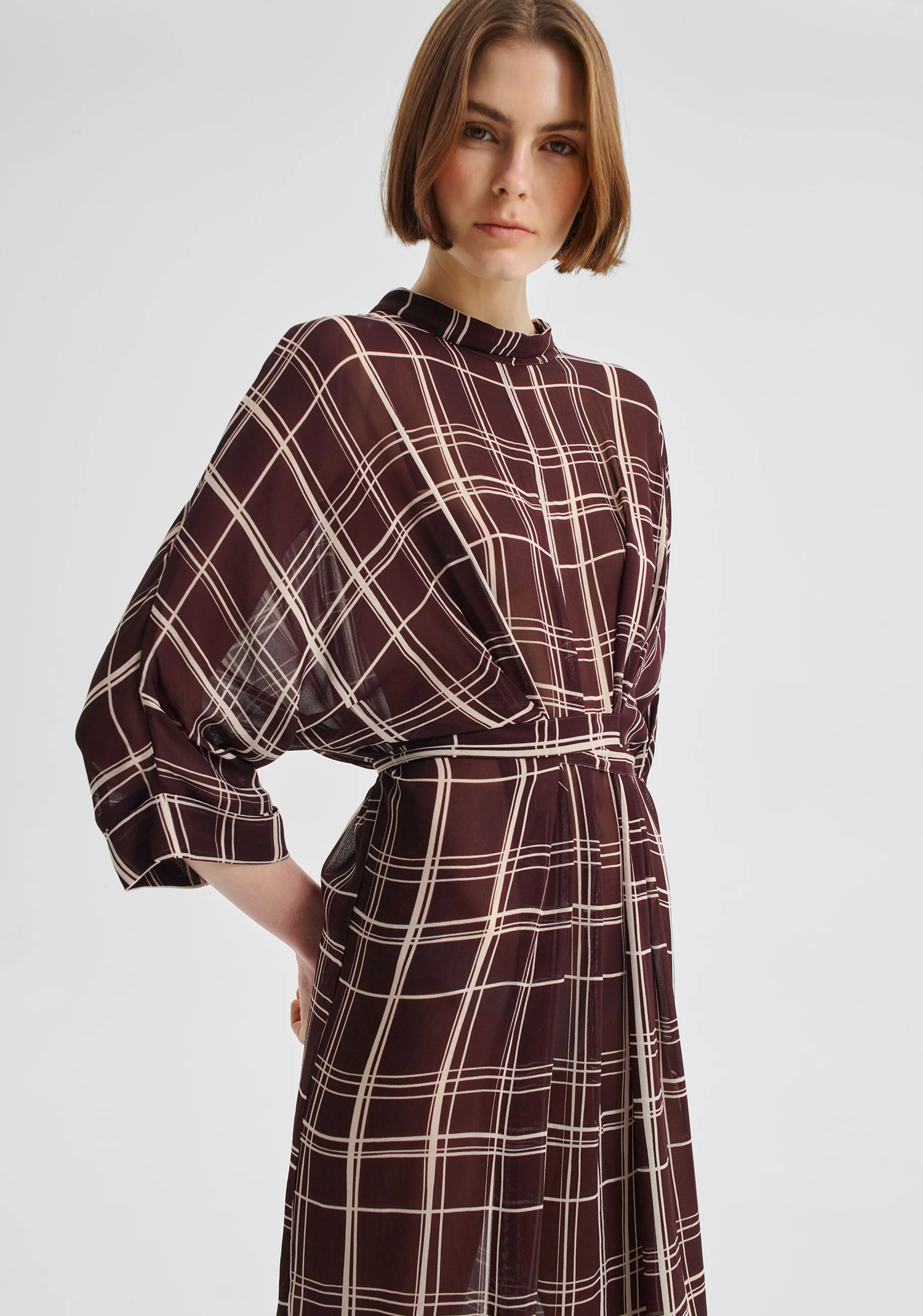 Francis Wrap Dress_Print - Image 4