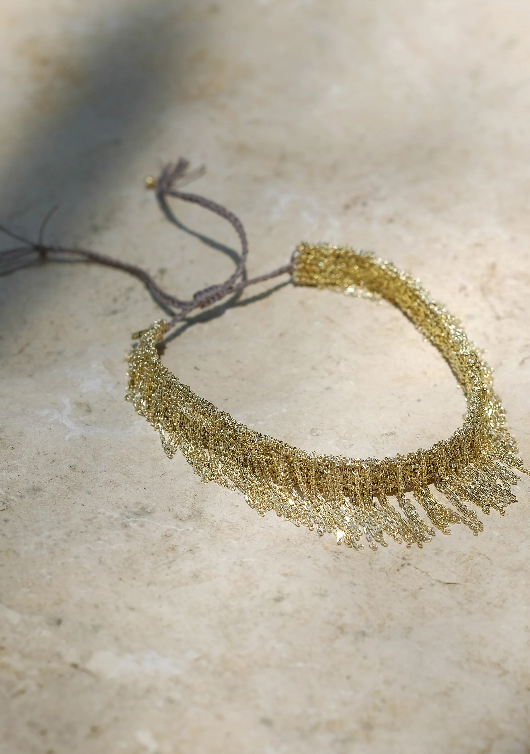 Fringe Bracelet_Gold - Image 3