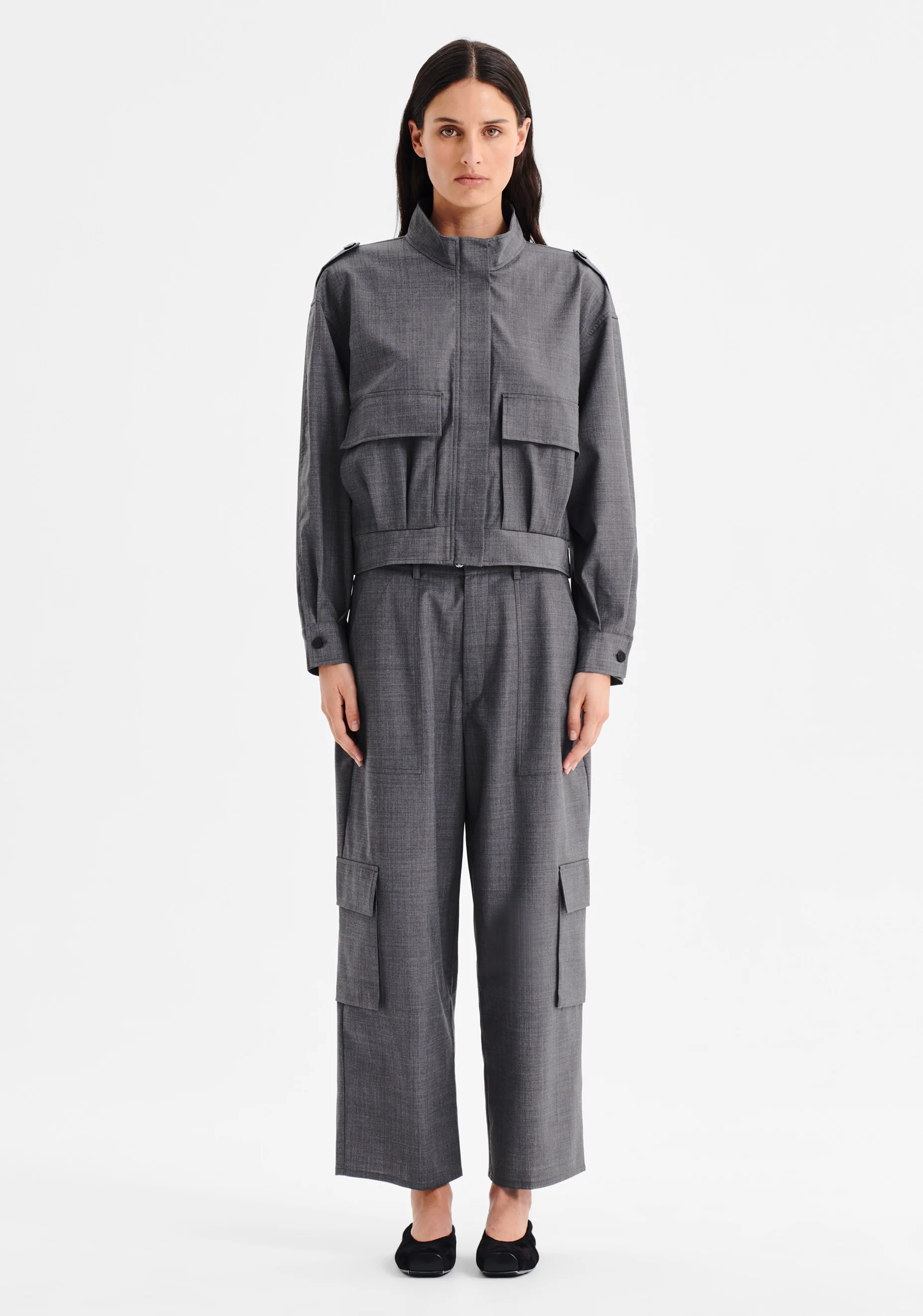 Hansel Jacket_Charcoal - Image 3