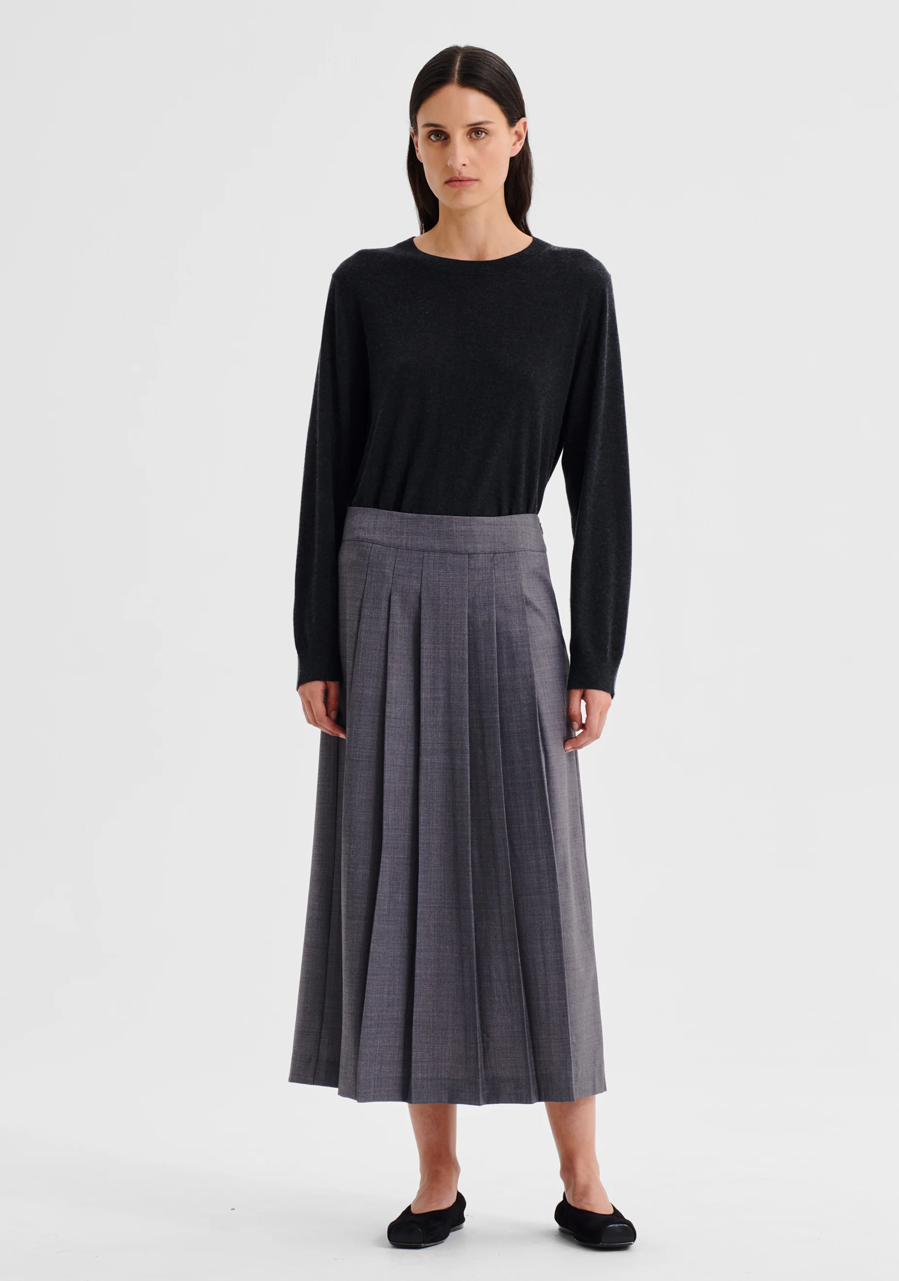 Hansel Skirt_Charcoal