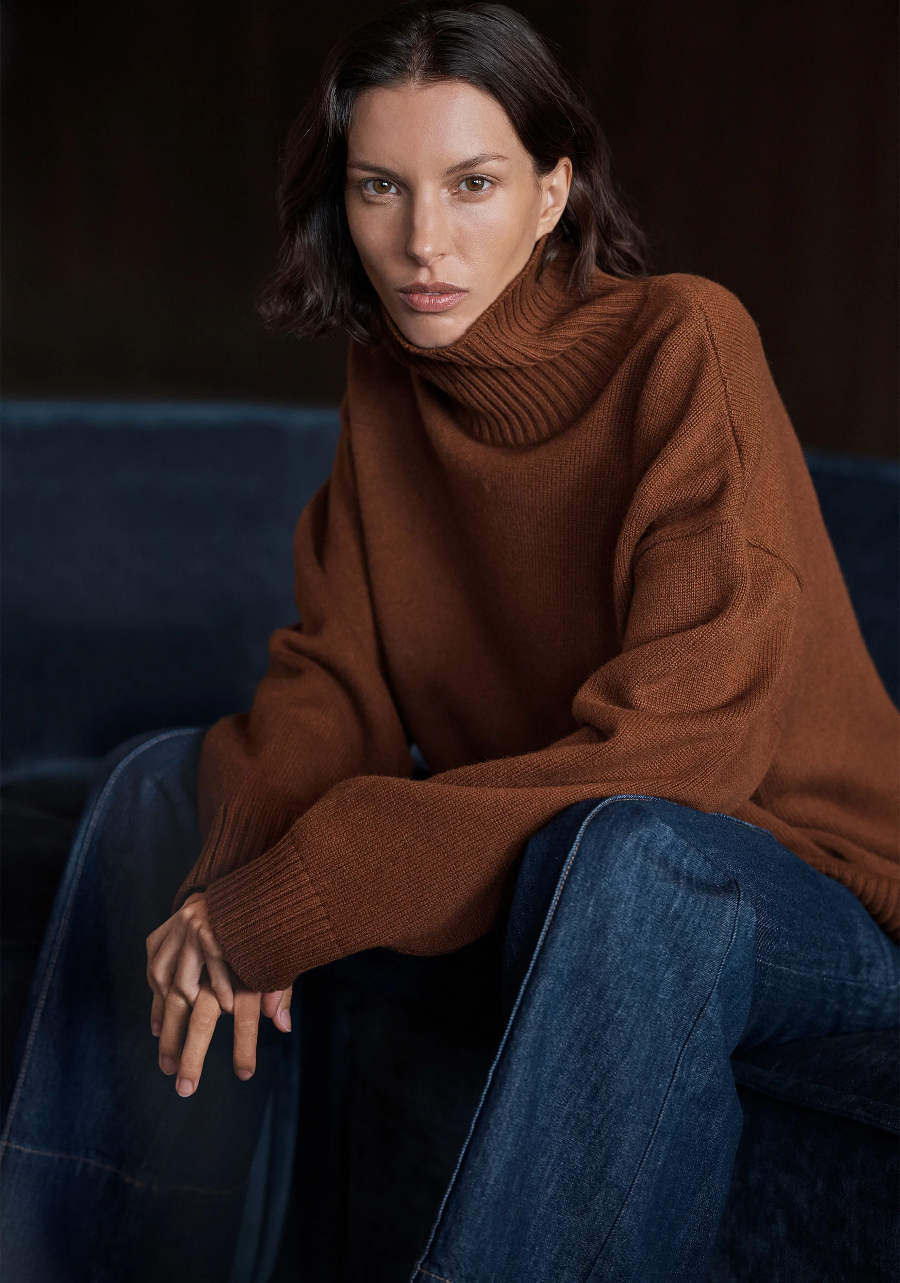Haven Knit Pullover_Toffee - Image 2