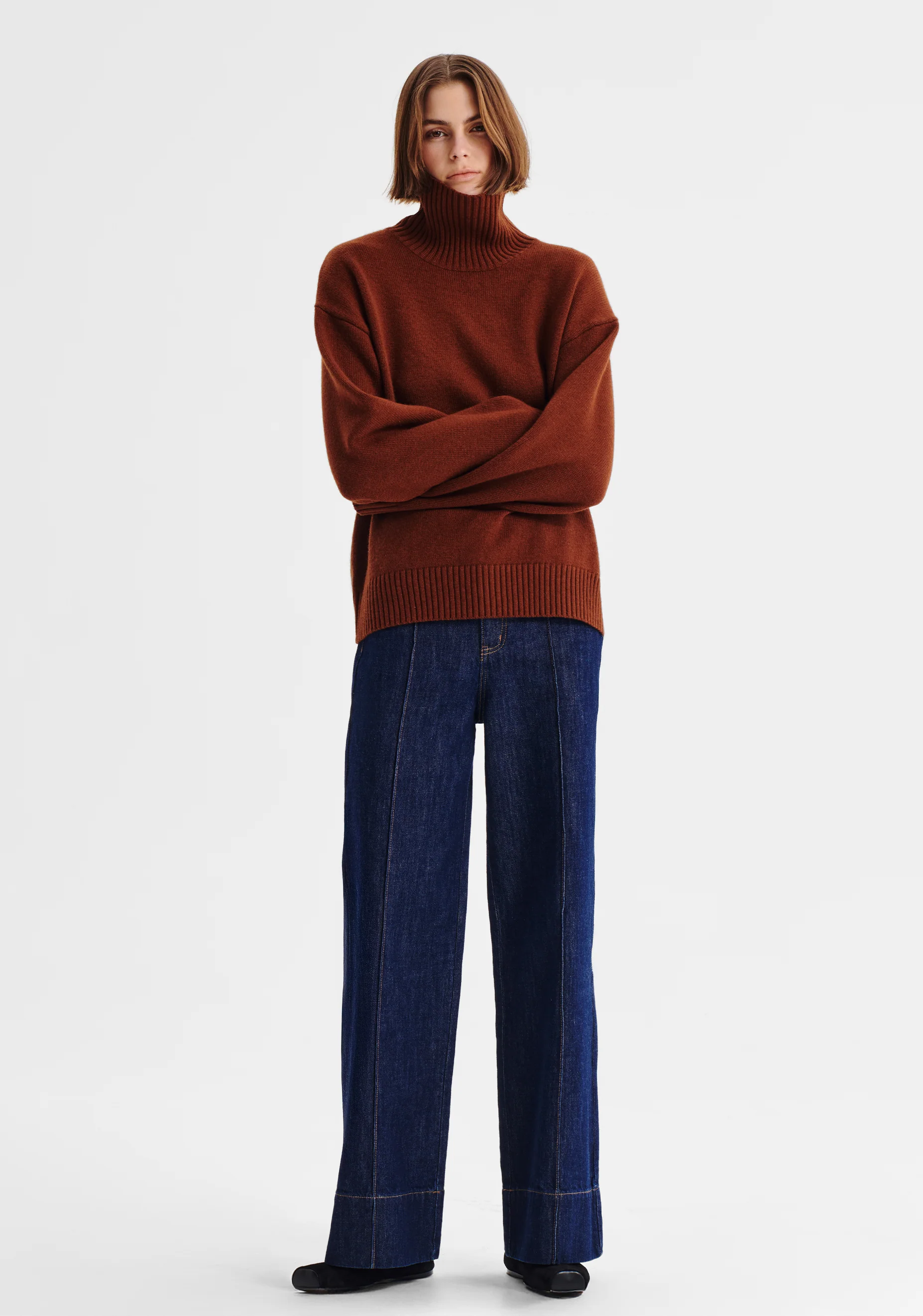 Haven Knit Pullover_Toffee - Image 3