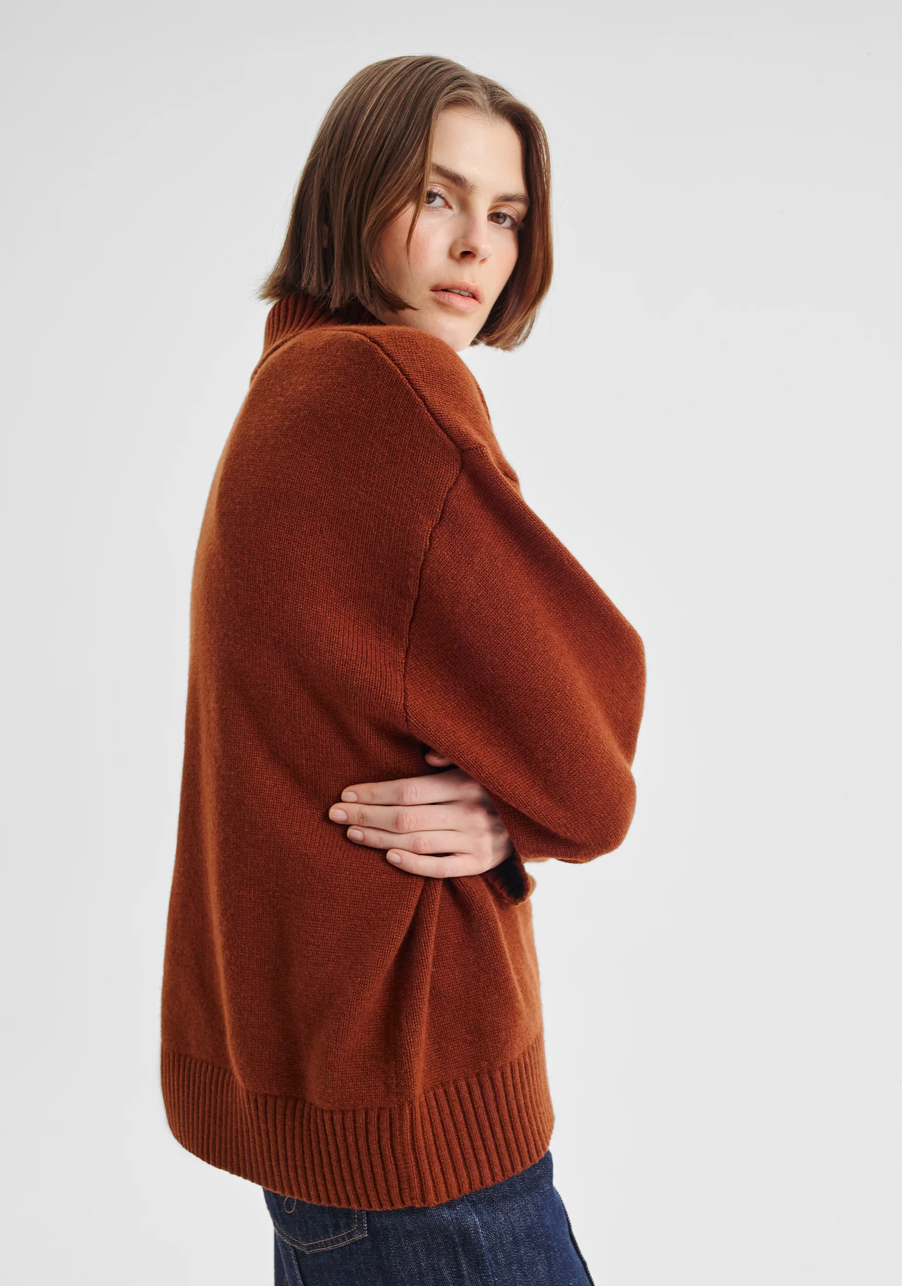 Haven Knit Pullover_Toffee - Image 6