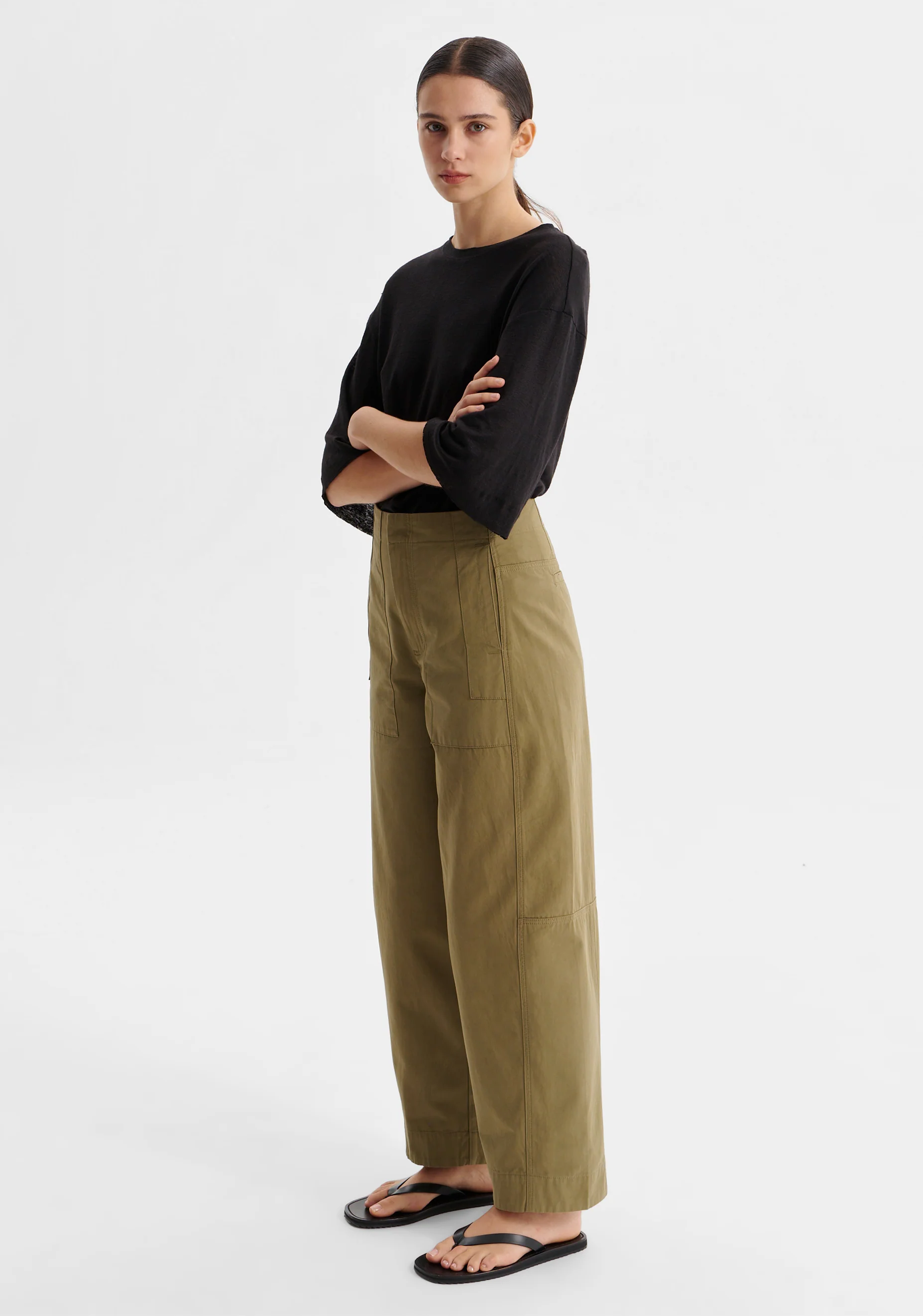 Henry Cargo Pant_Olive