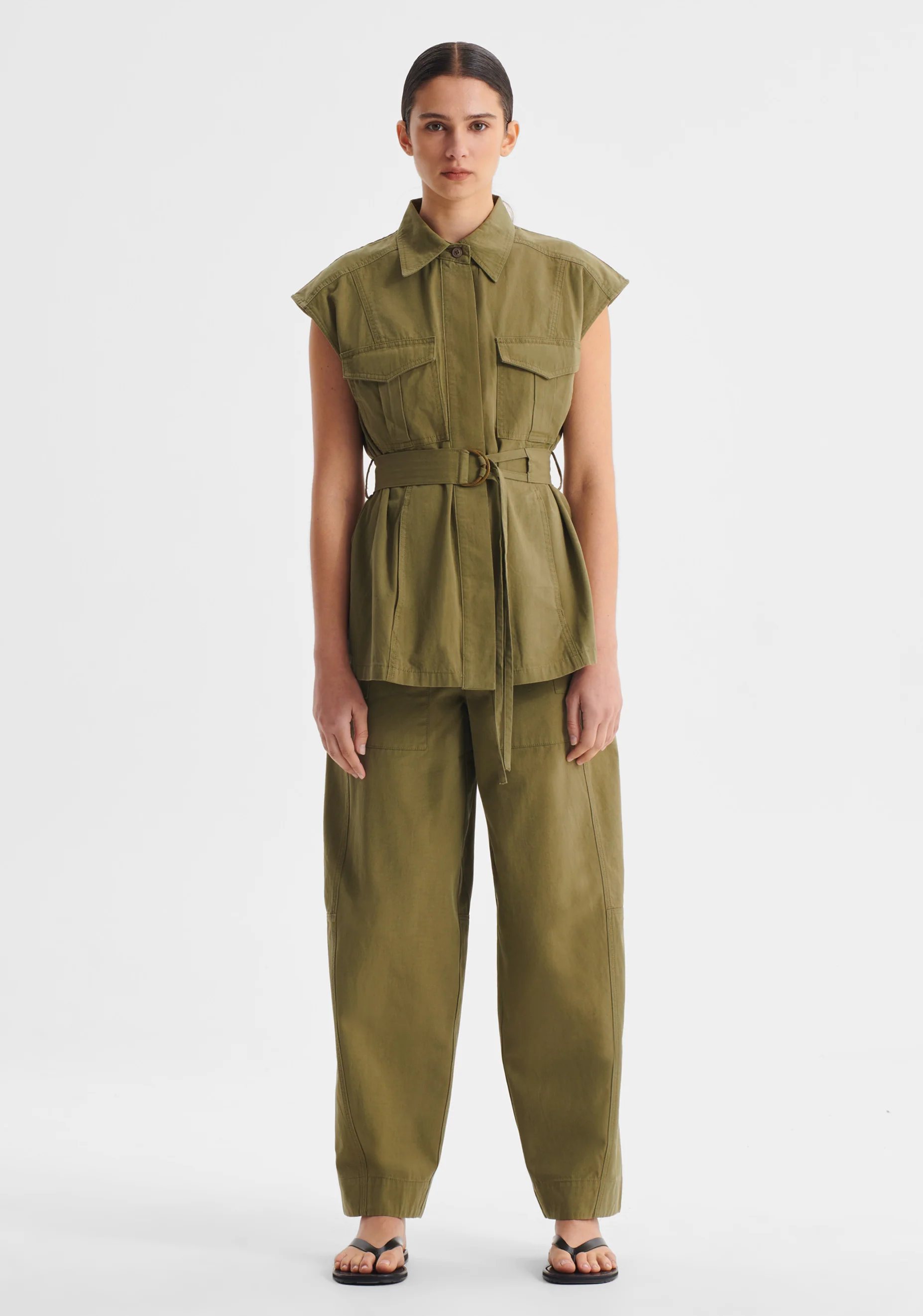 Henry Cargo Pant_Olive - Image 3