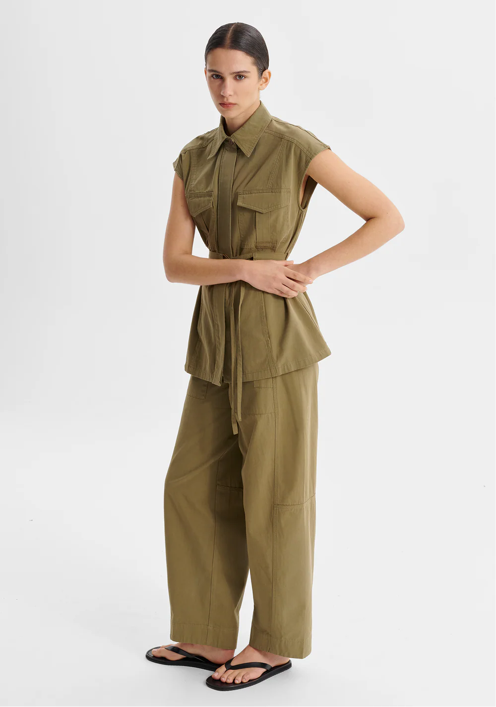 Henry Cargo Pant_Olive - Image 4