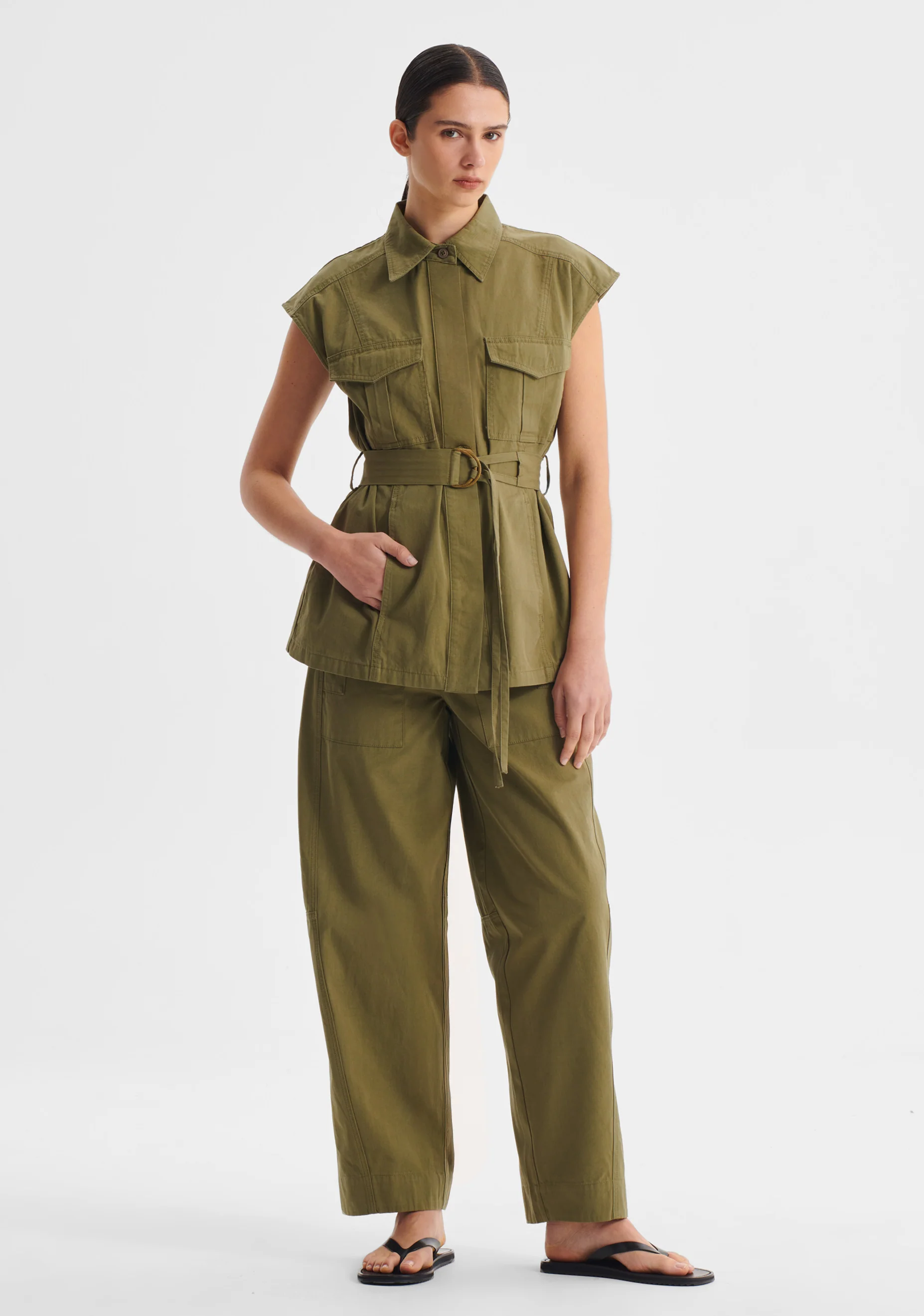 Henry Vest_Olive