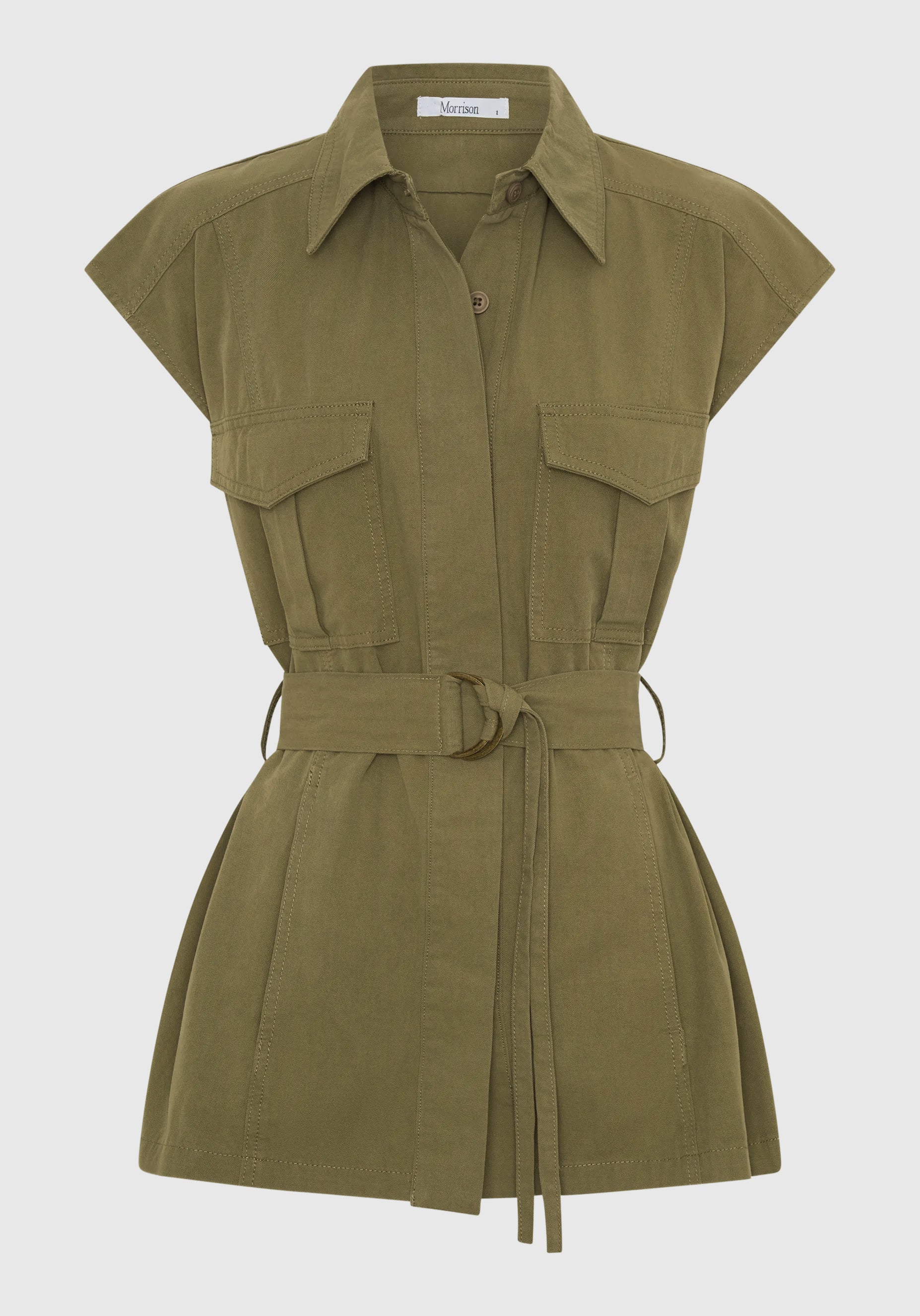 Henry Vest_Olive - Image 6