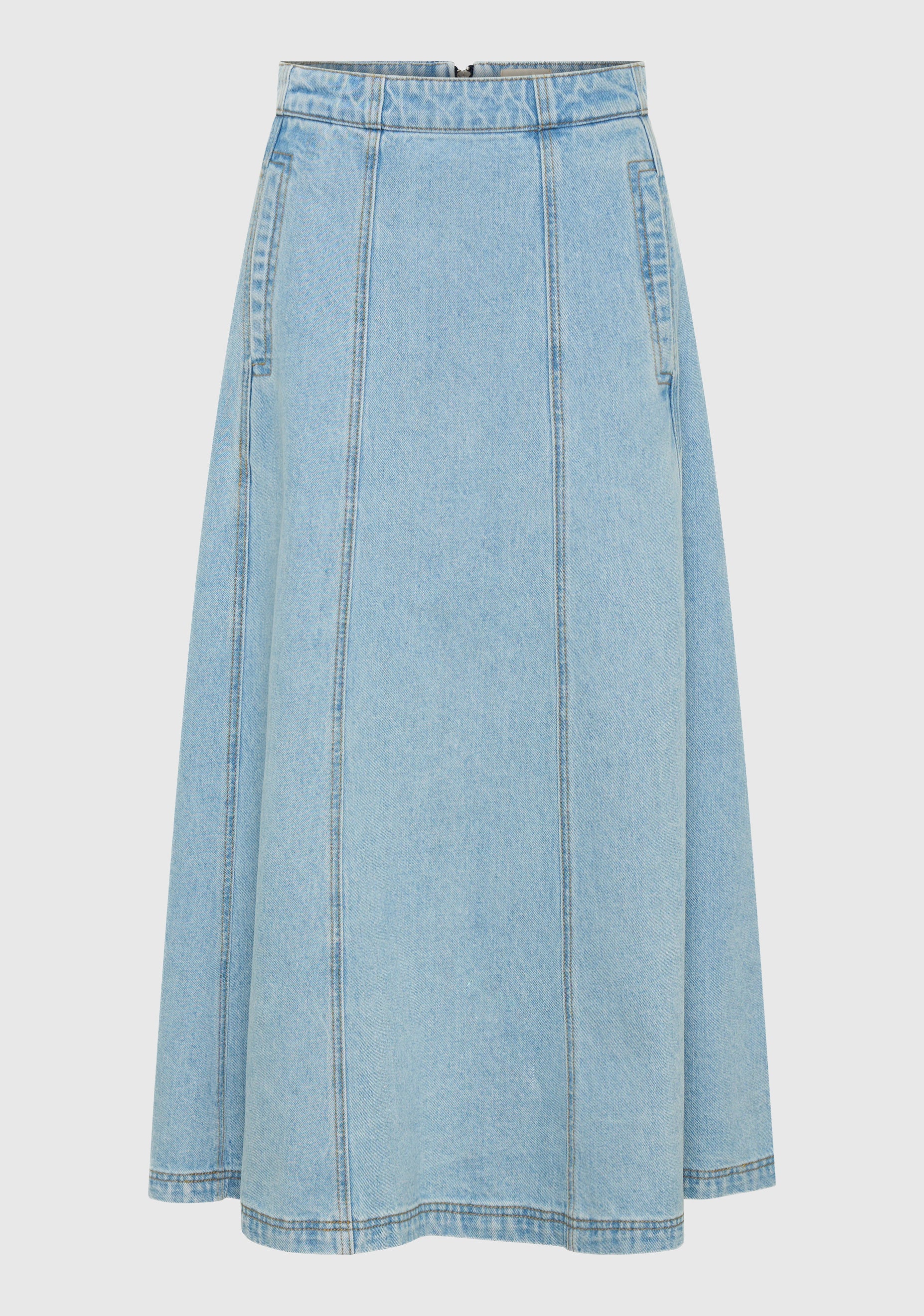 Hudson Denim Skirt_Blue - Image 6