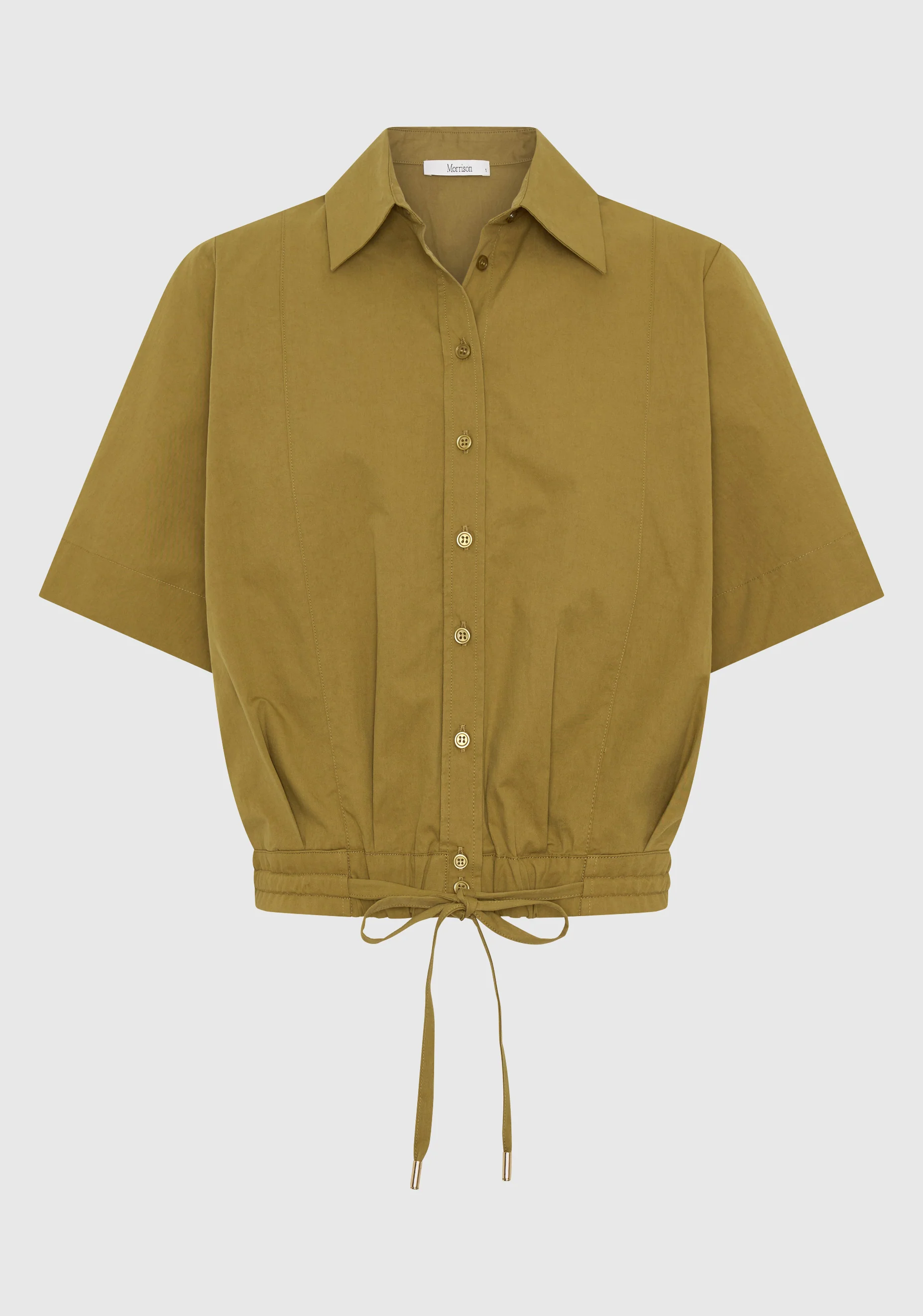 Ingrid Shirt_Olive - Image 4