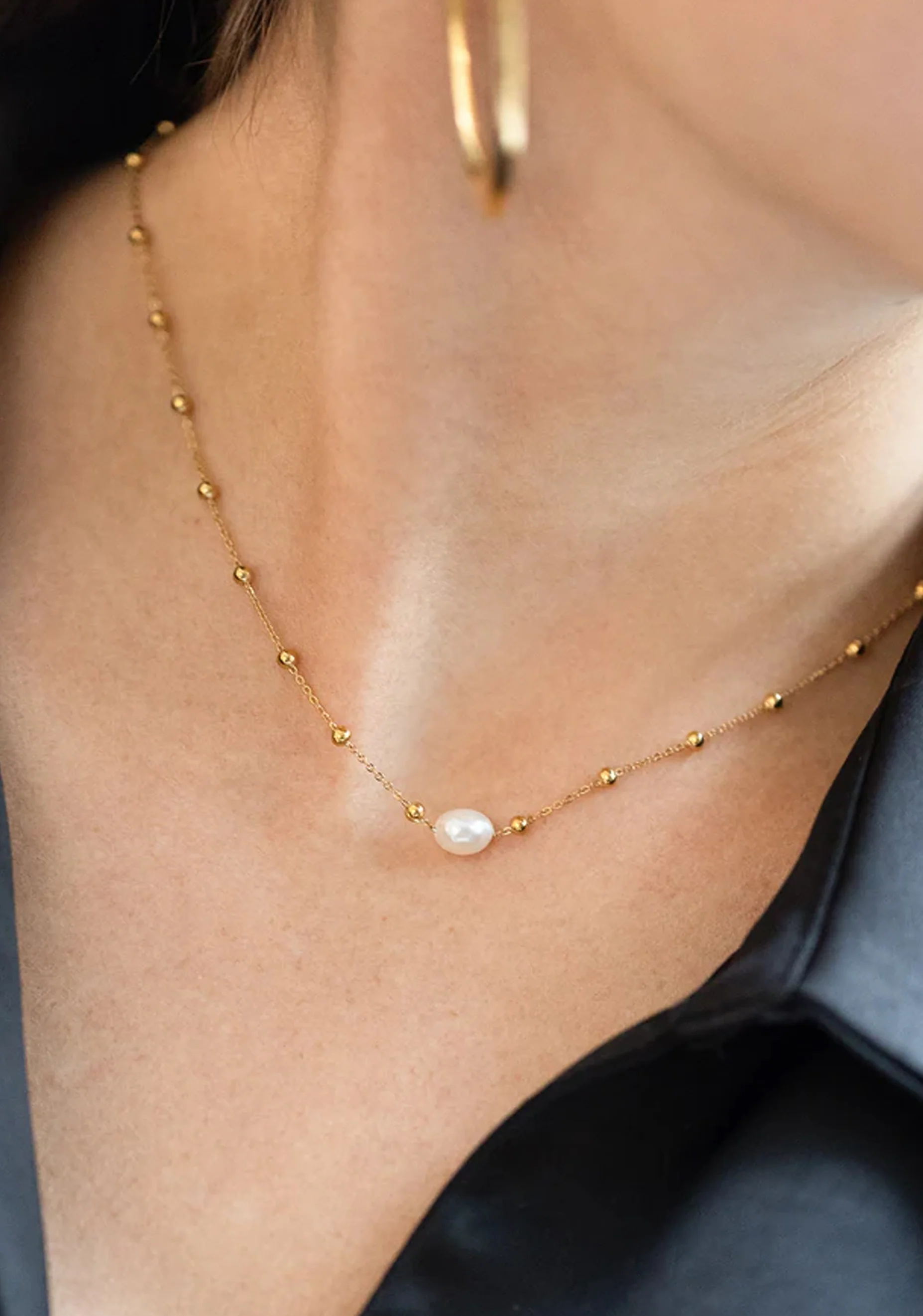 Izia Necklace_Pearl - Image 2