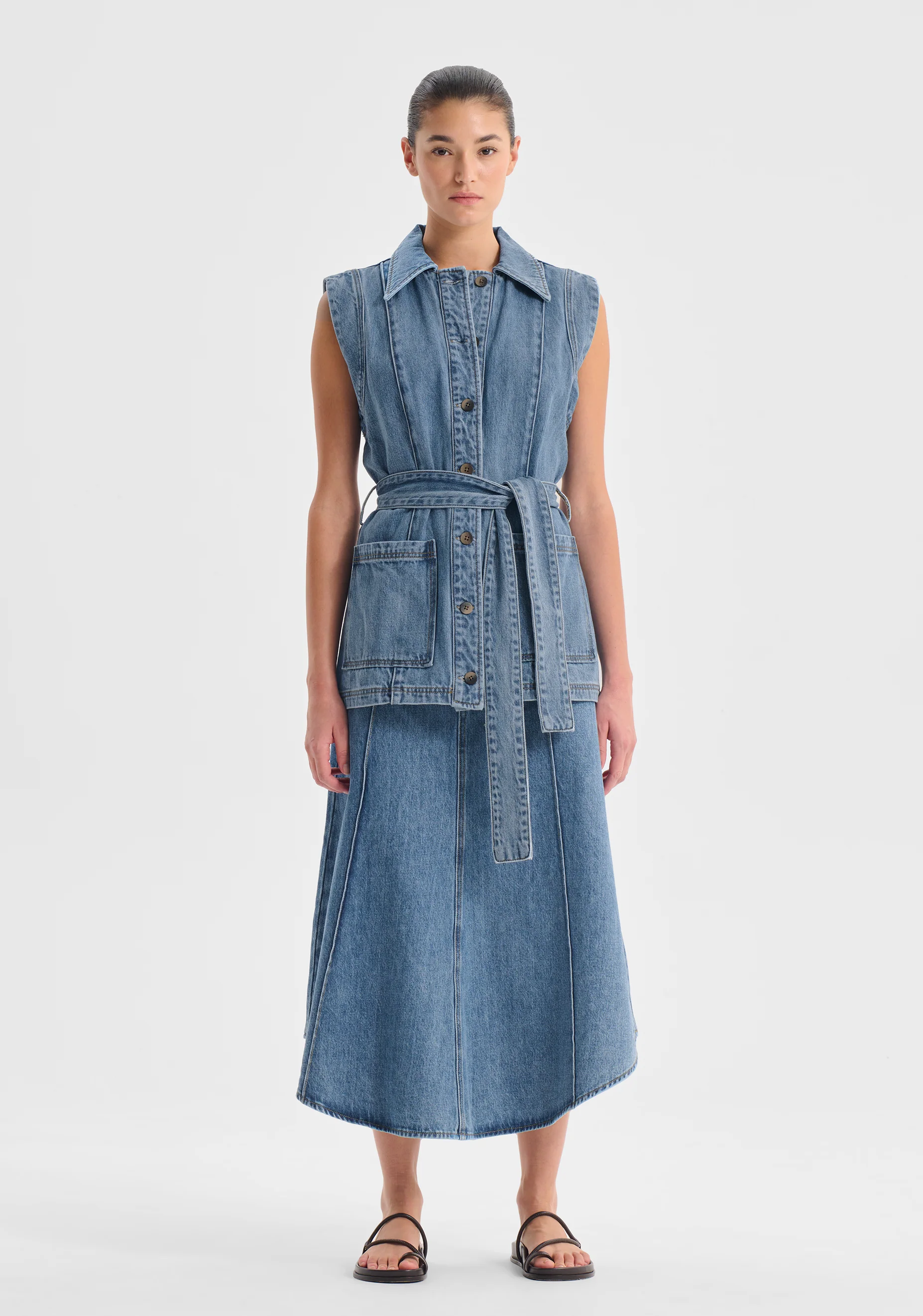 Jacque Denim Vest_Light Blue - Image 2
