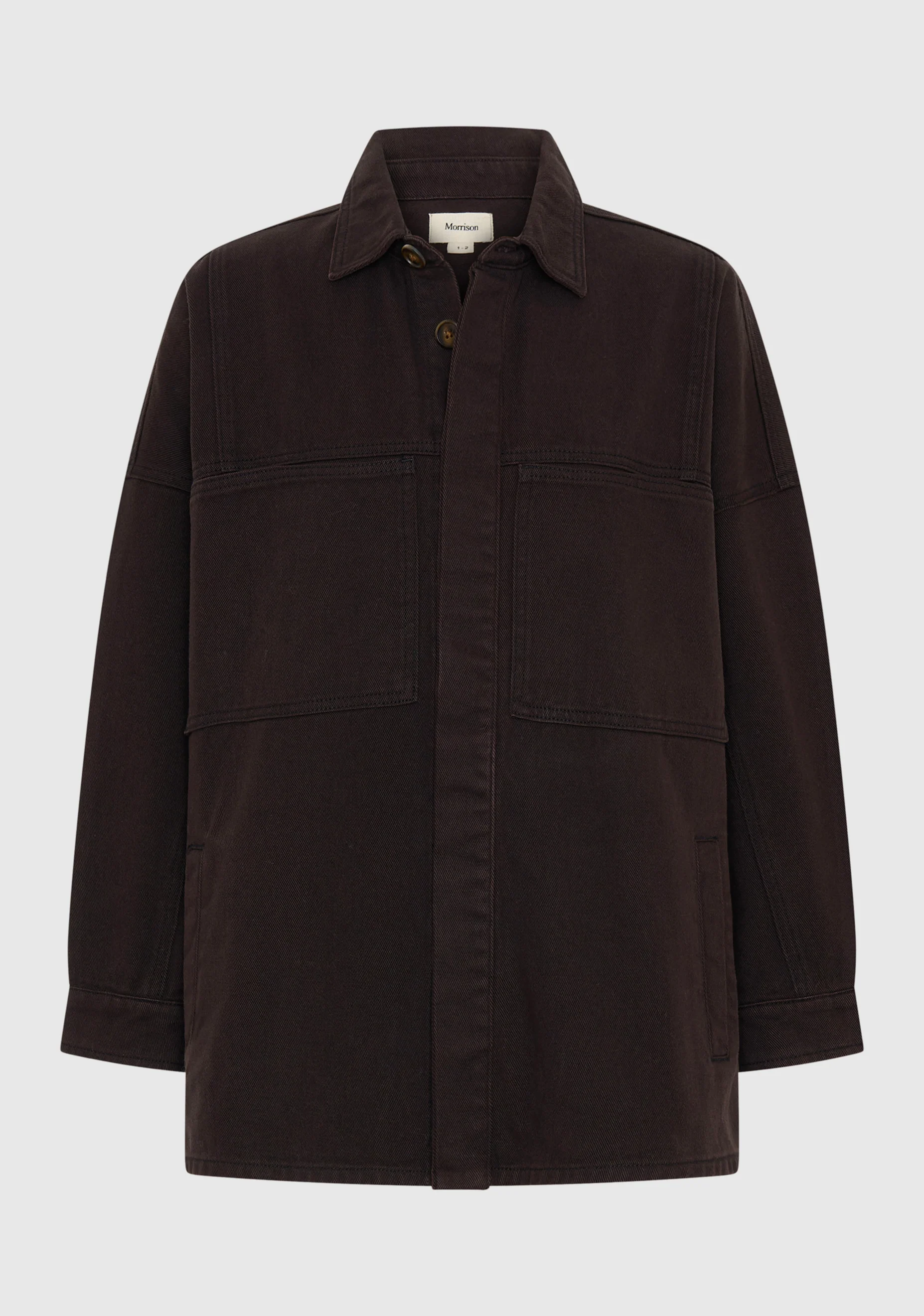Jensen Denim Jacket_Espresso - Image 8