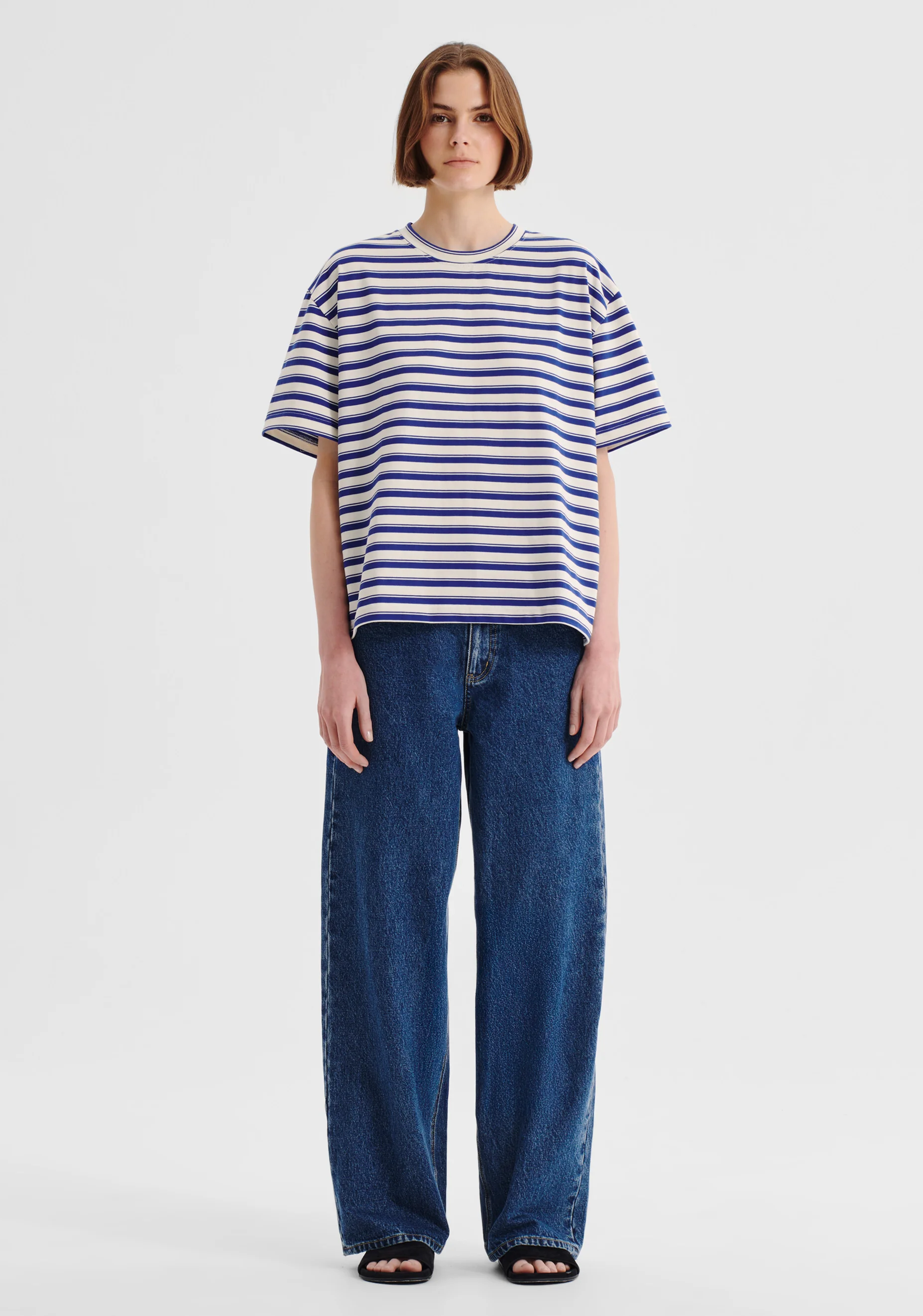Jericho Stripe Tee_Cobalt - Image 3