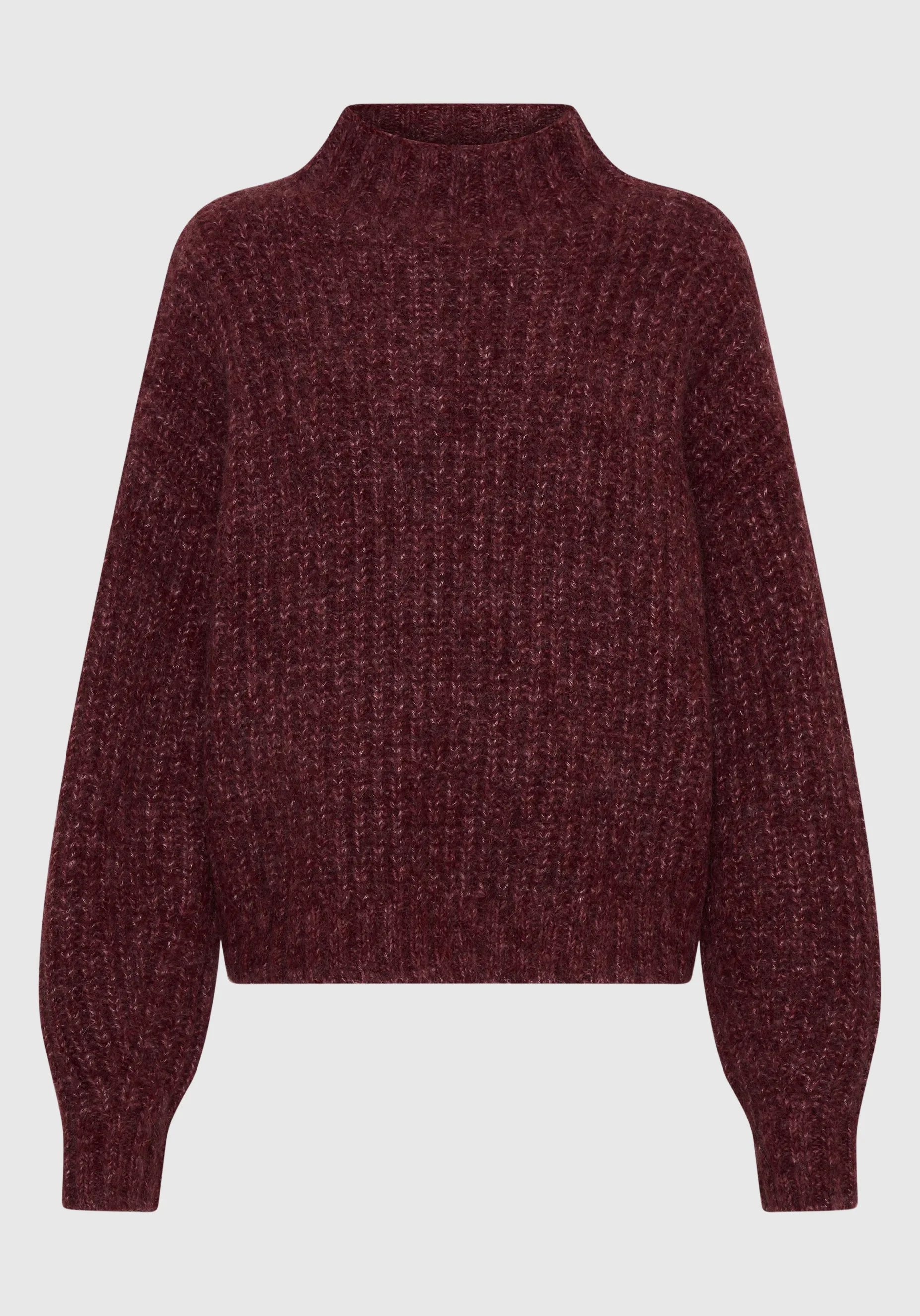 Leni Knit Pullover_Berry - Image 5