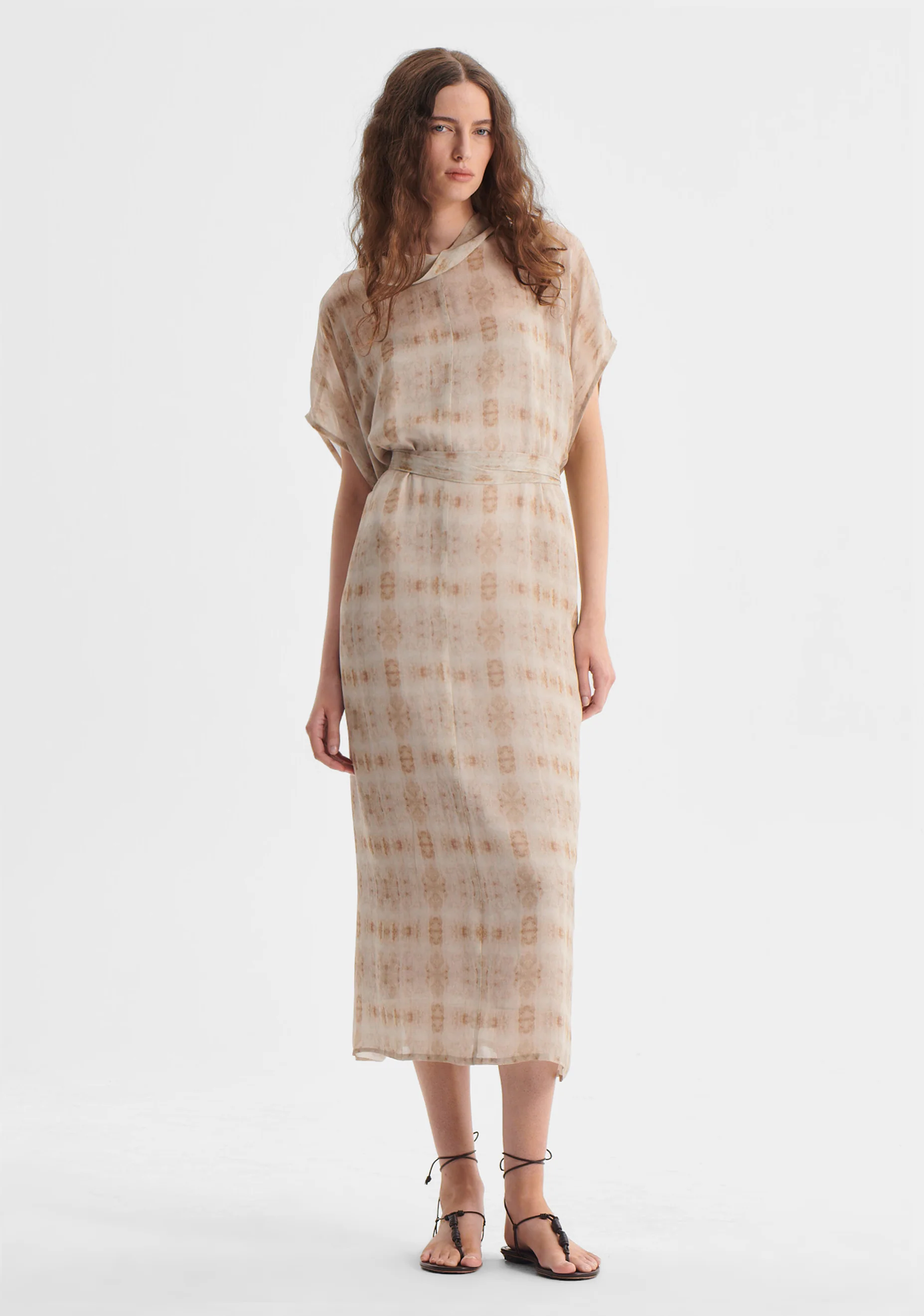 Lucille Tie Dress_Print - Image 5