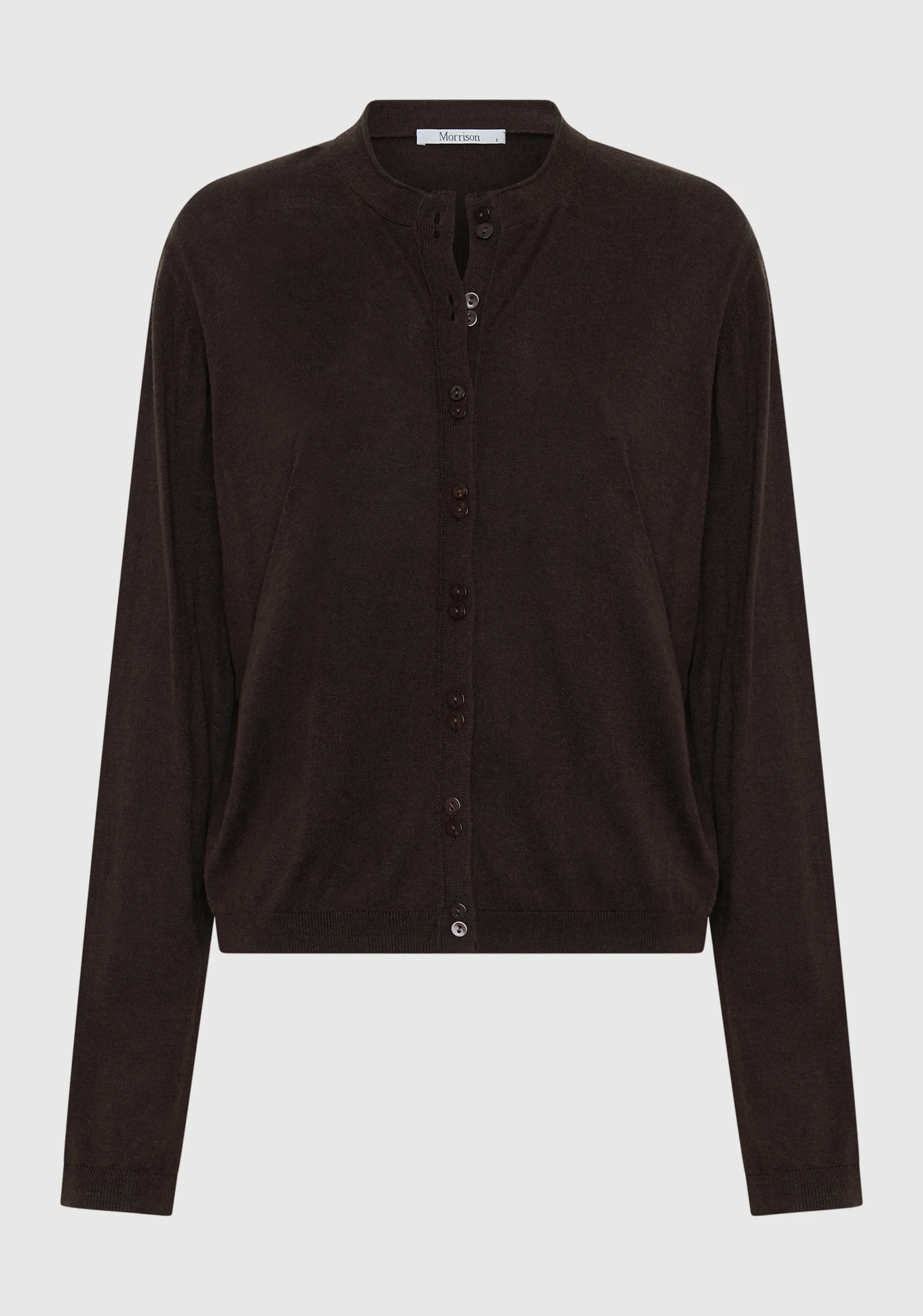 Margo Knit Cardigan_Espresso - Image 6