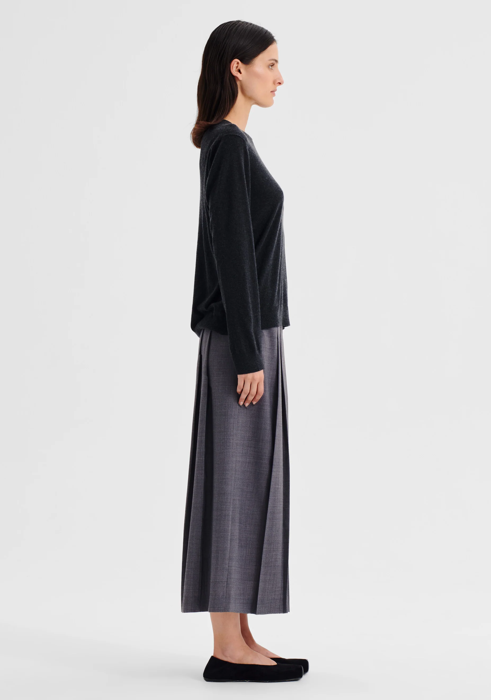 Margo Knit Pullover_Charcoal - Image 4