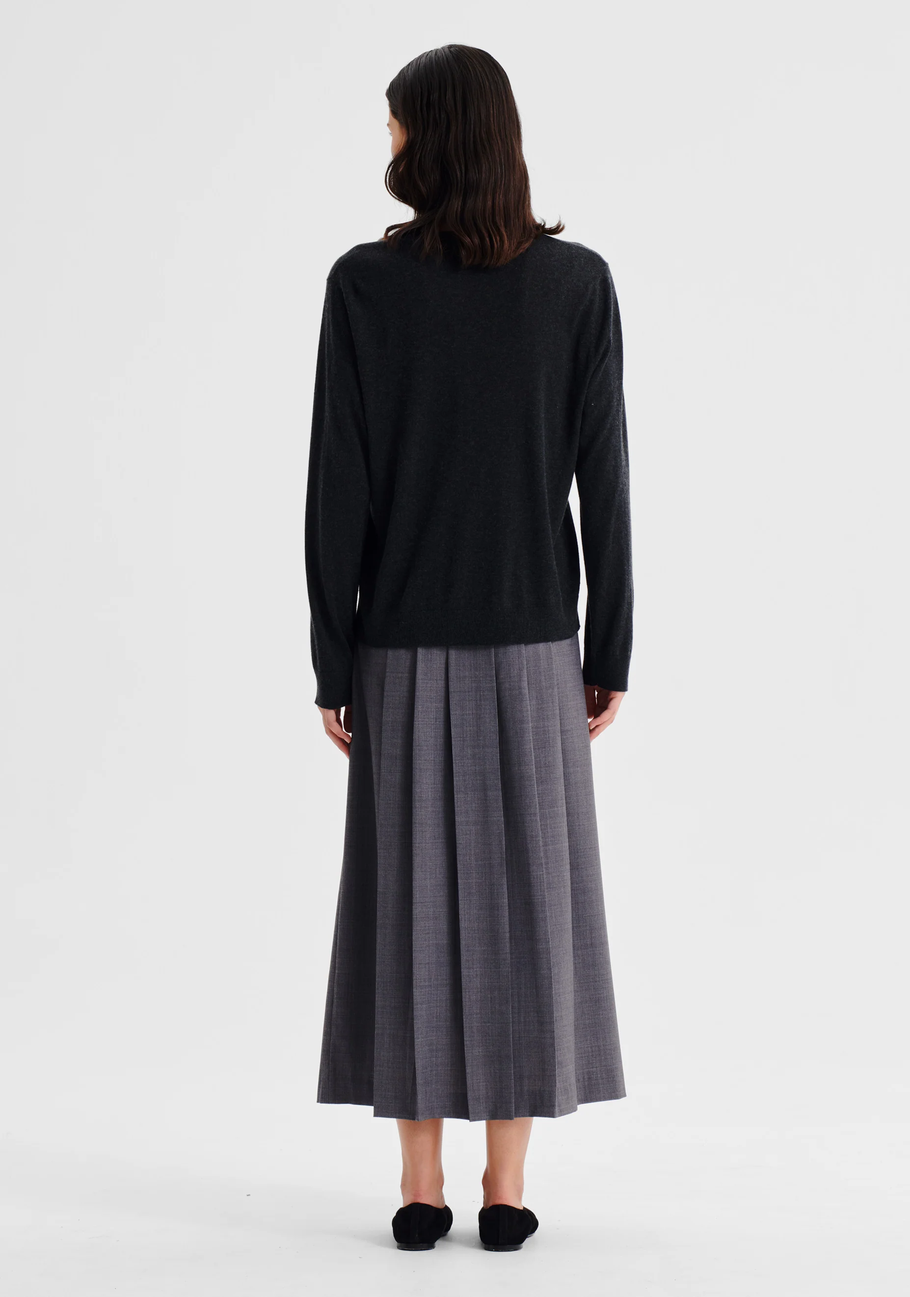 Margo Knit Pullover_Charcoal - Image 5