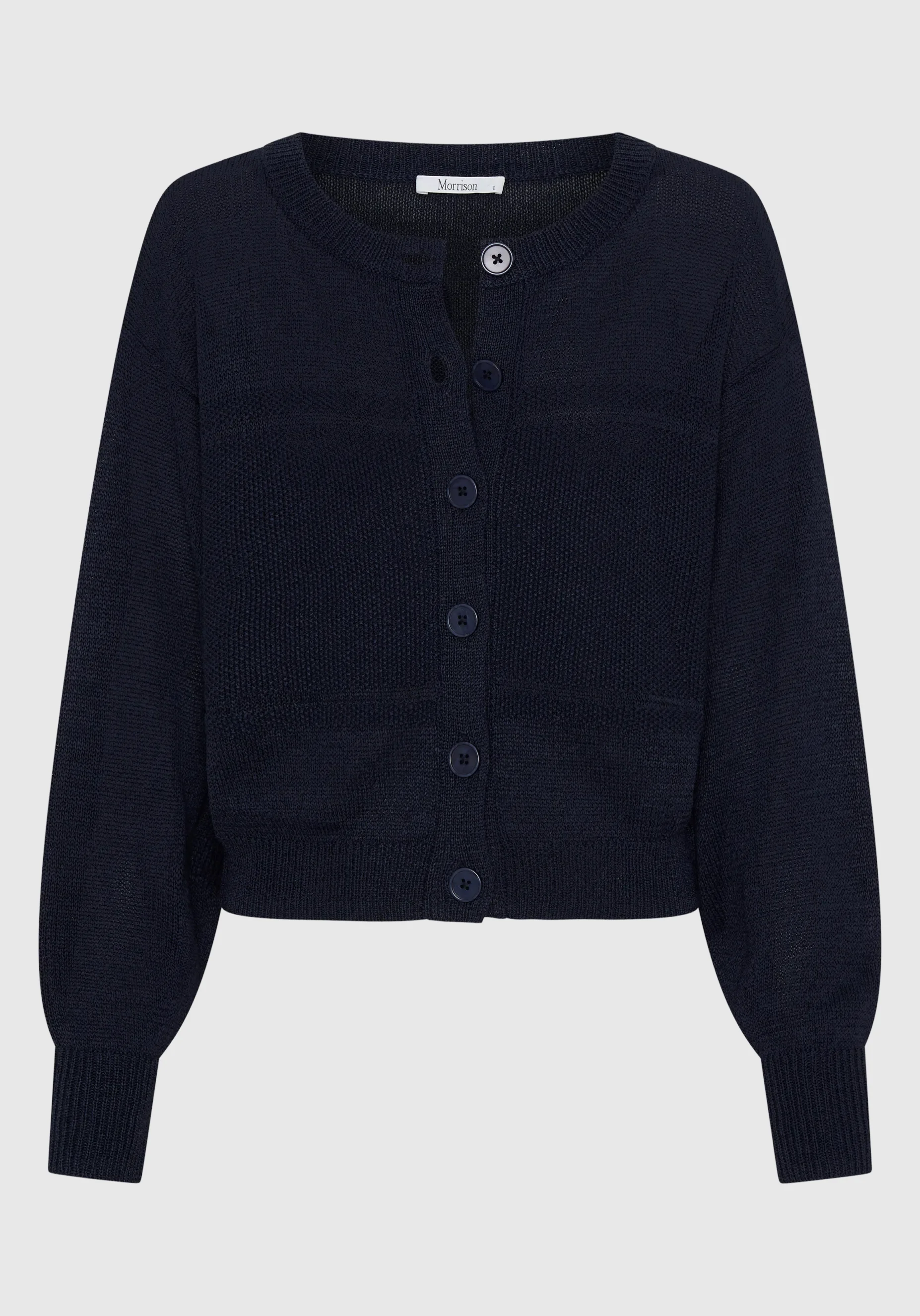 Marli Knit Cardigan_Navy - Image 7