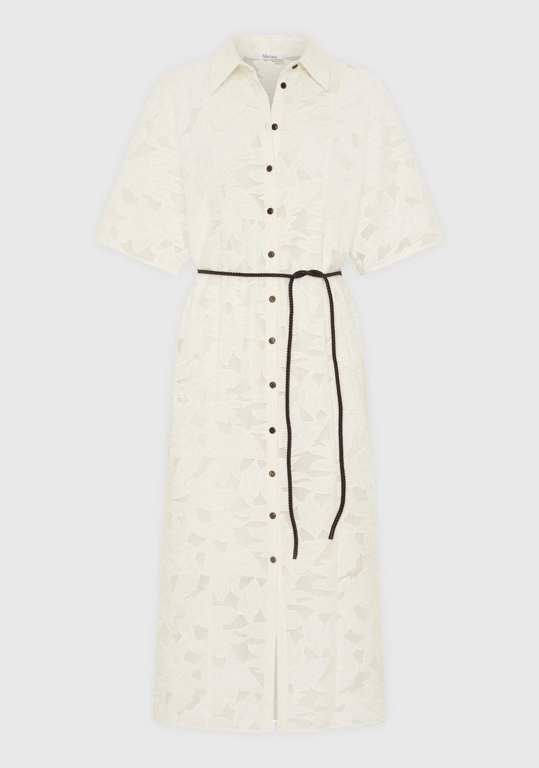 Marnie Anglaise Shirt Dress_White - Image 6