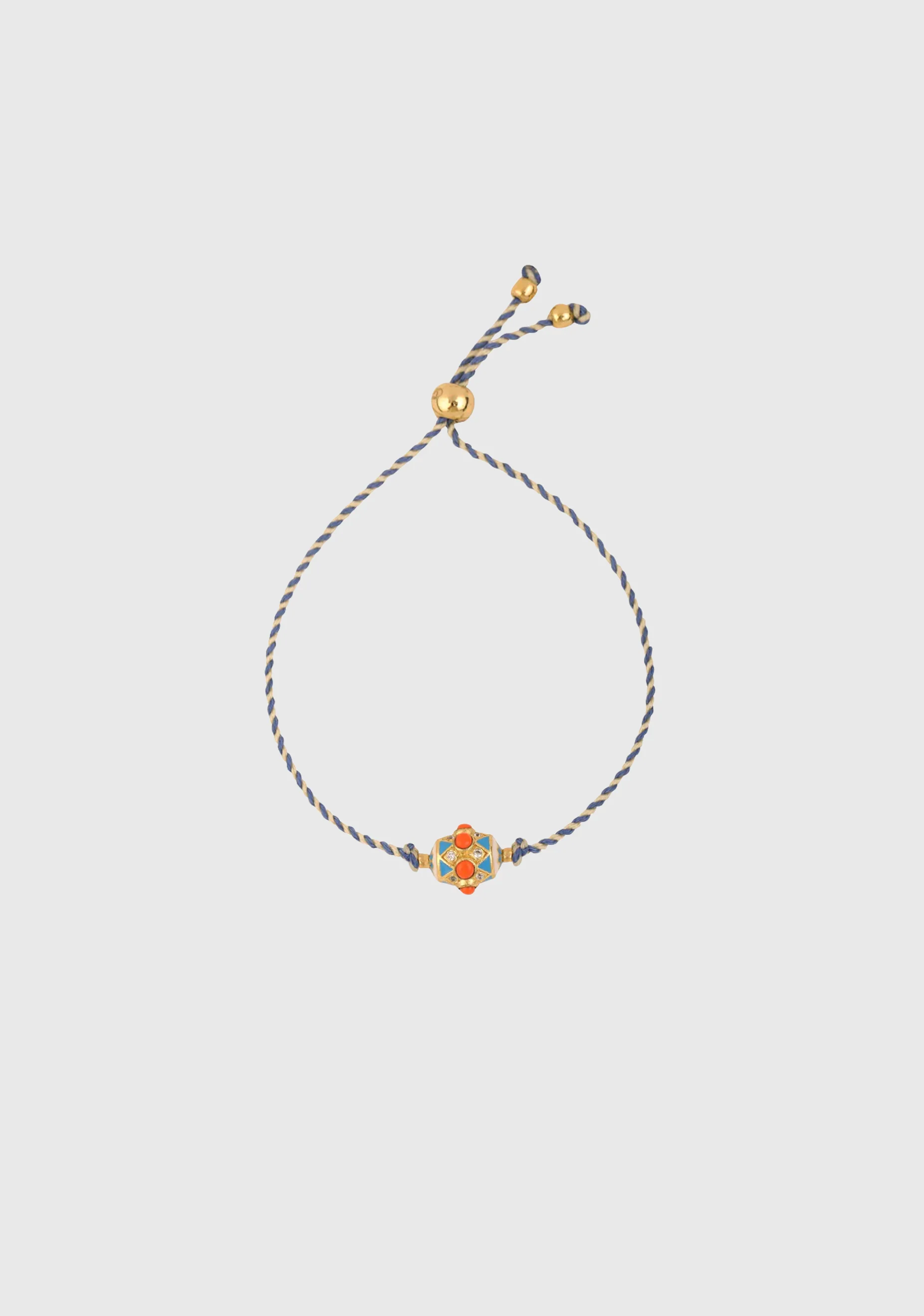 Matanzas Bracelet_Blue Ecru