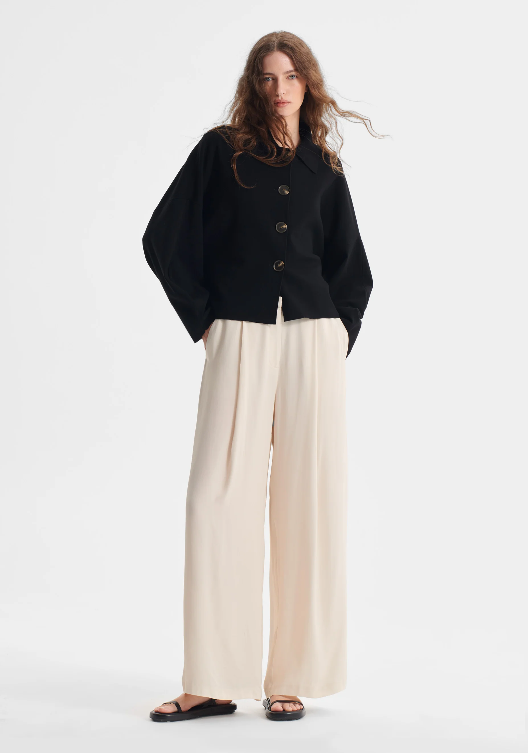 Mataya Pant_Ecru - Image 3